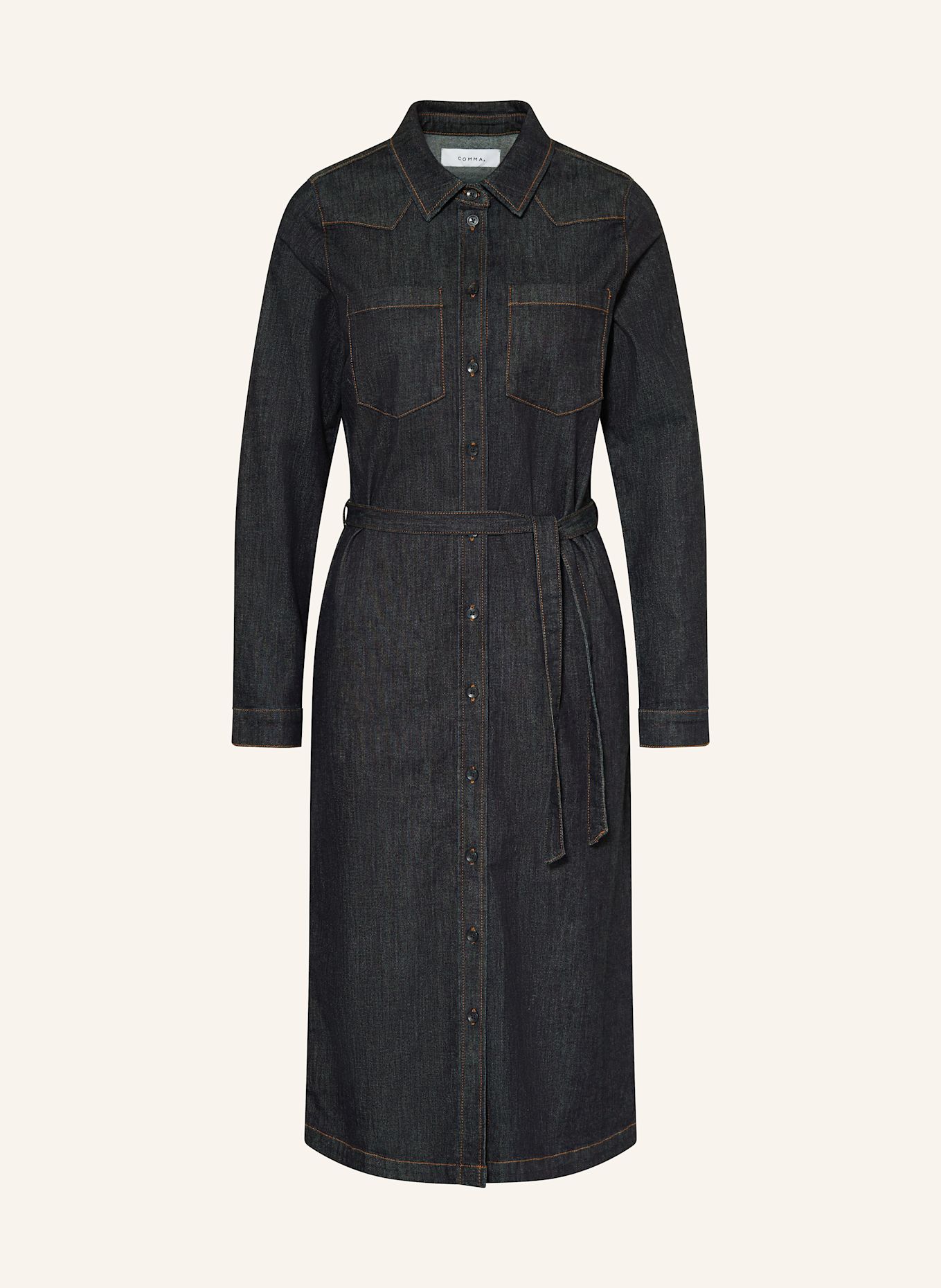 comma Jeanskleid: 59Z9 BLUE