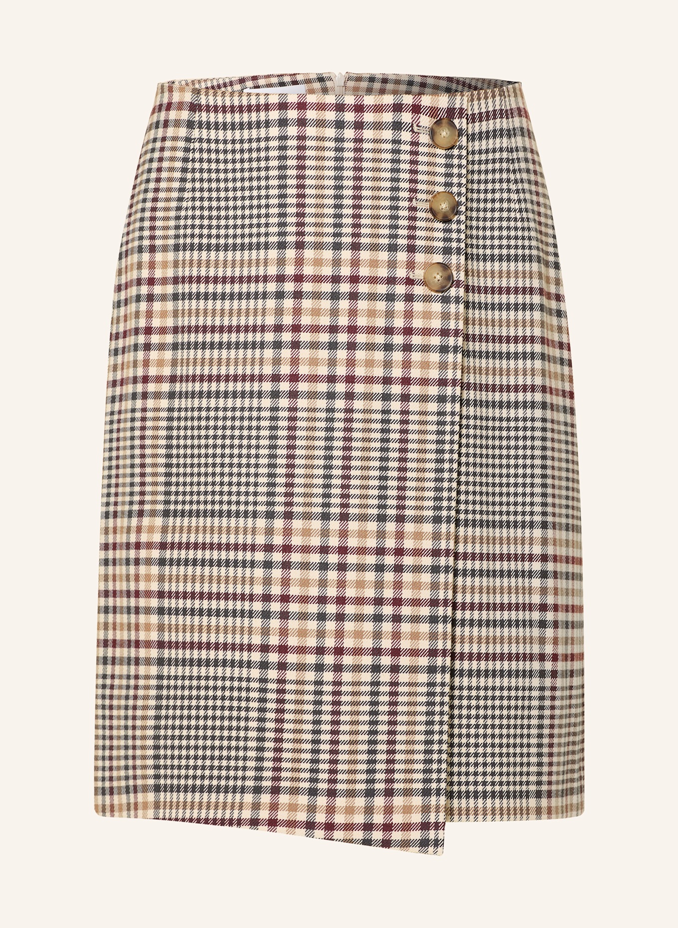 comma Rock in Wickeloptik: HELLBRAUN / DUNKELROT / SCHWARZ