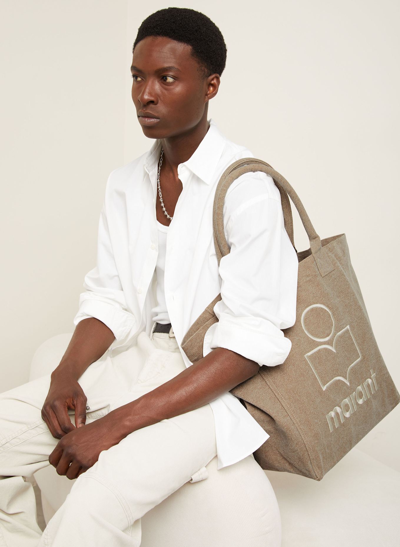 ISABEL MARANT Shopper YENKY: BÉŽOVÁ