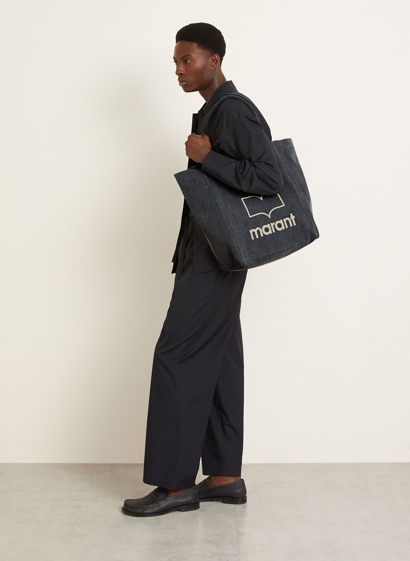 ISABEL MARANT Shopper YENKY: DARK GRAY