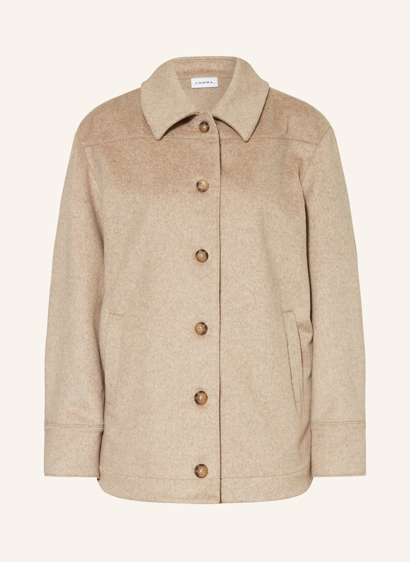 comma Overjacket: BEIGE