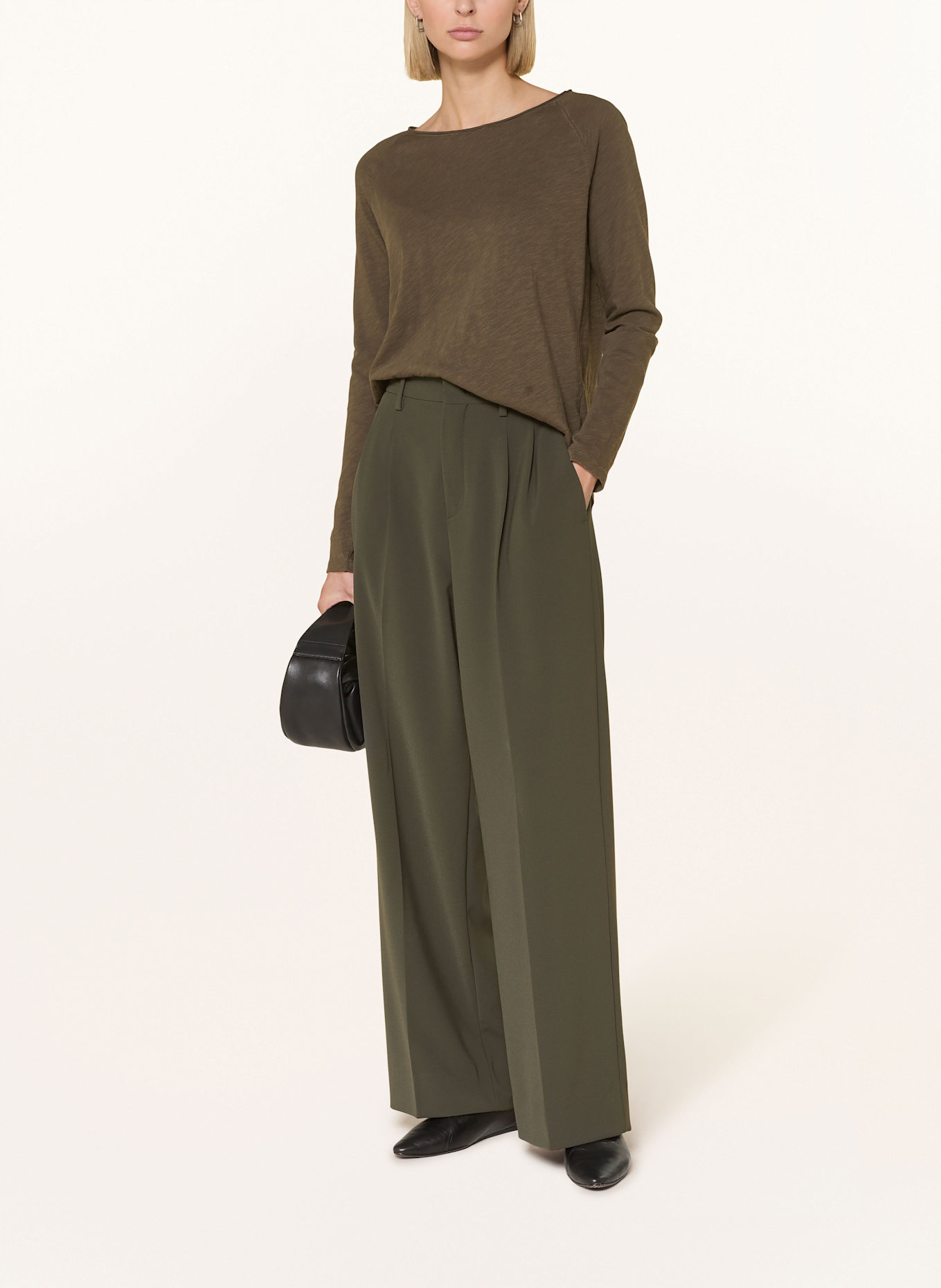 darling harbour Longsleeve: DARK OLIVE