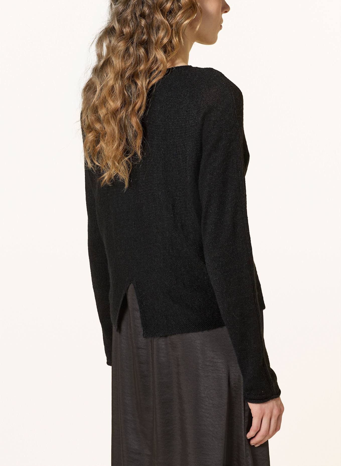 s.Oliver BLACK LABEL Set: Kleid und Pullover: SCHWARZ