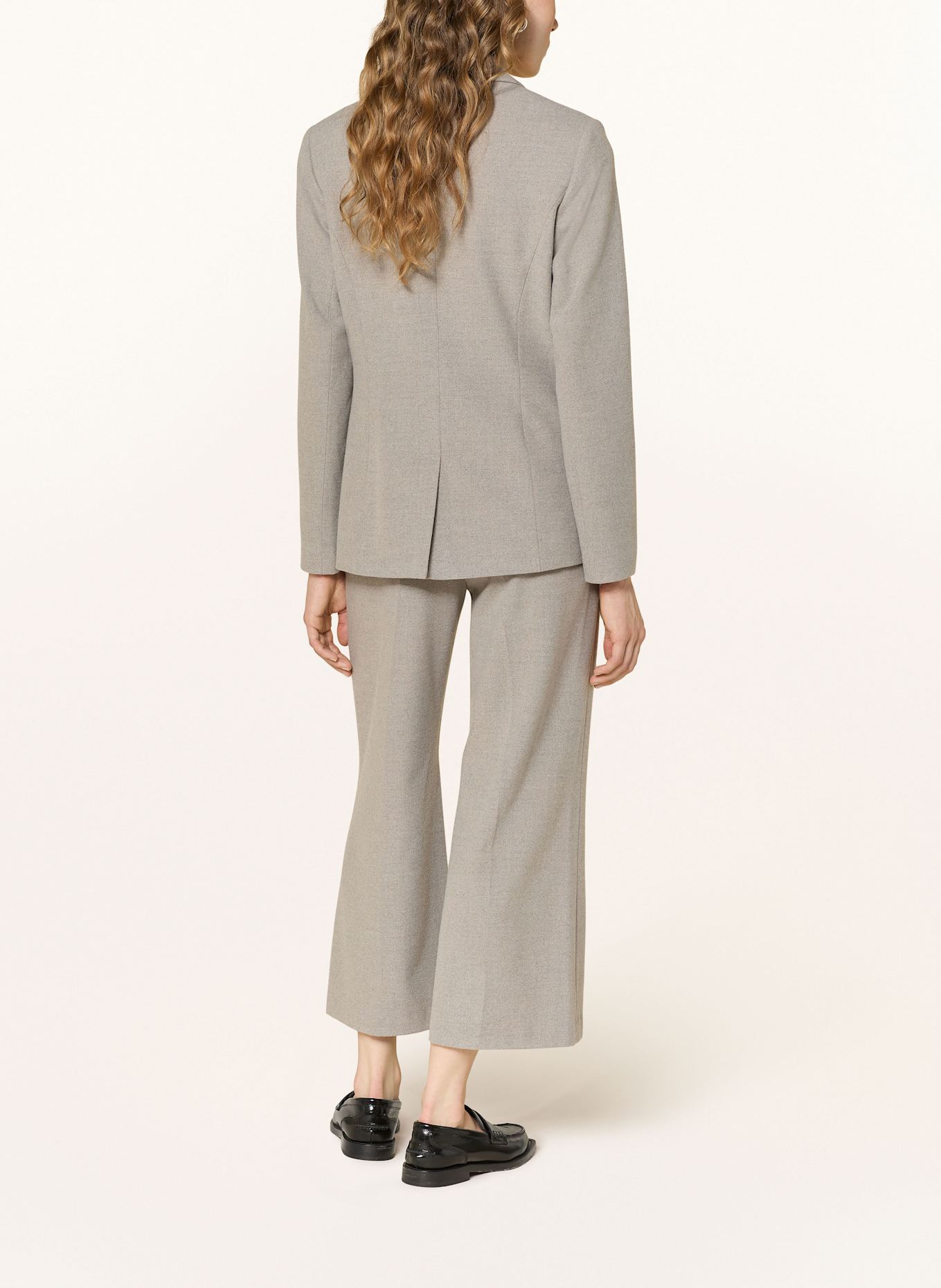 s.Oliver BLACK LABEL Flanell-Culotte: GRAU