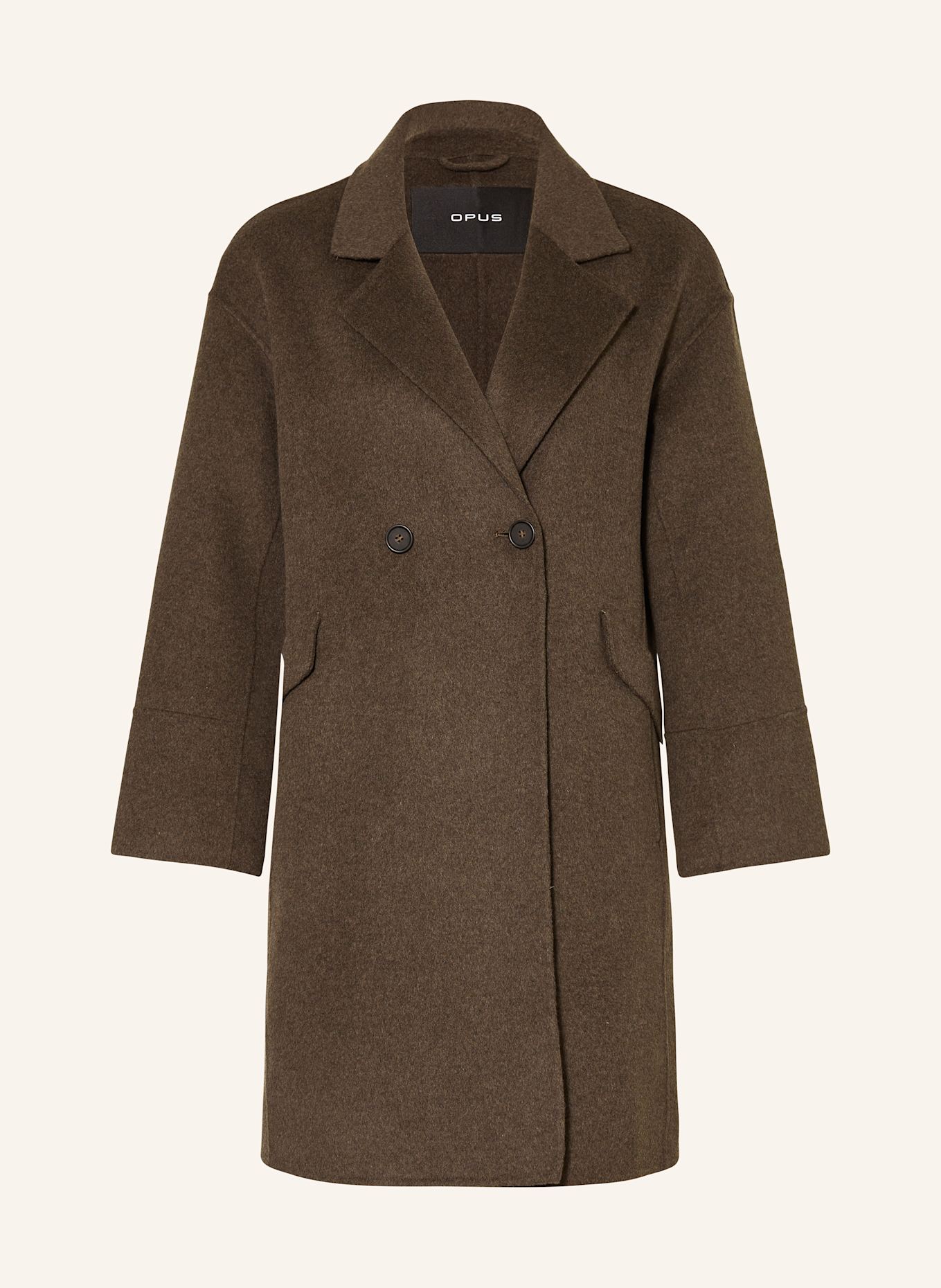 OPUS Mantel HAVILDA: DUNKELBRAUN