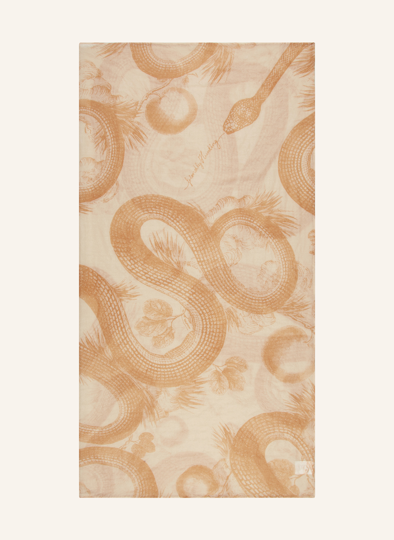 friendly hunting Cashmere-Tuch: CAMEL / BEIGE