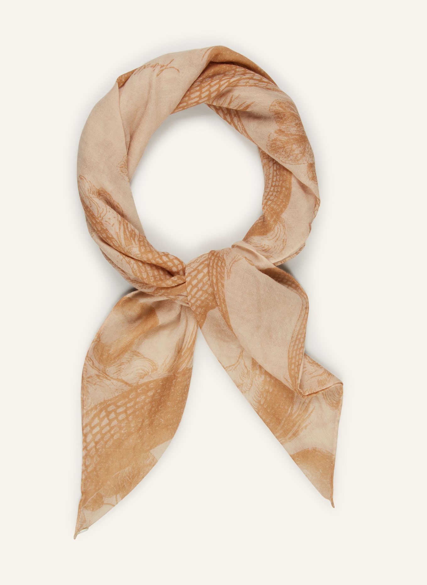 friendly hunting Cashmere-Tuch: CAMEL / BEIGE