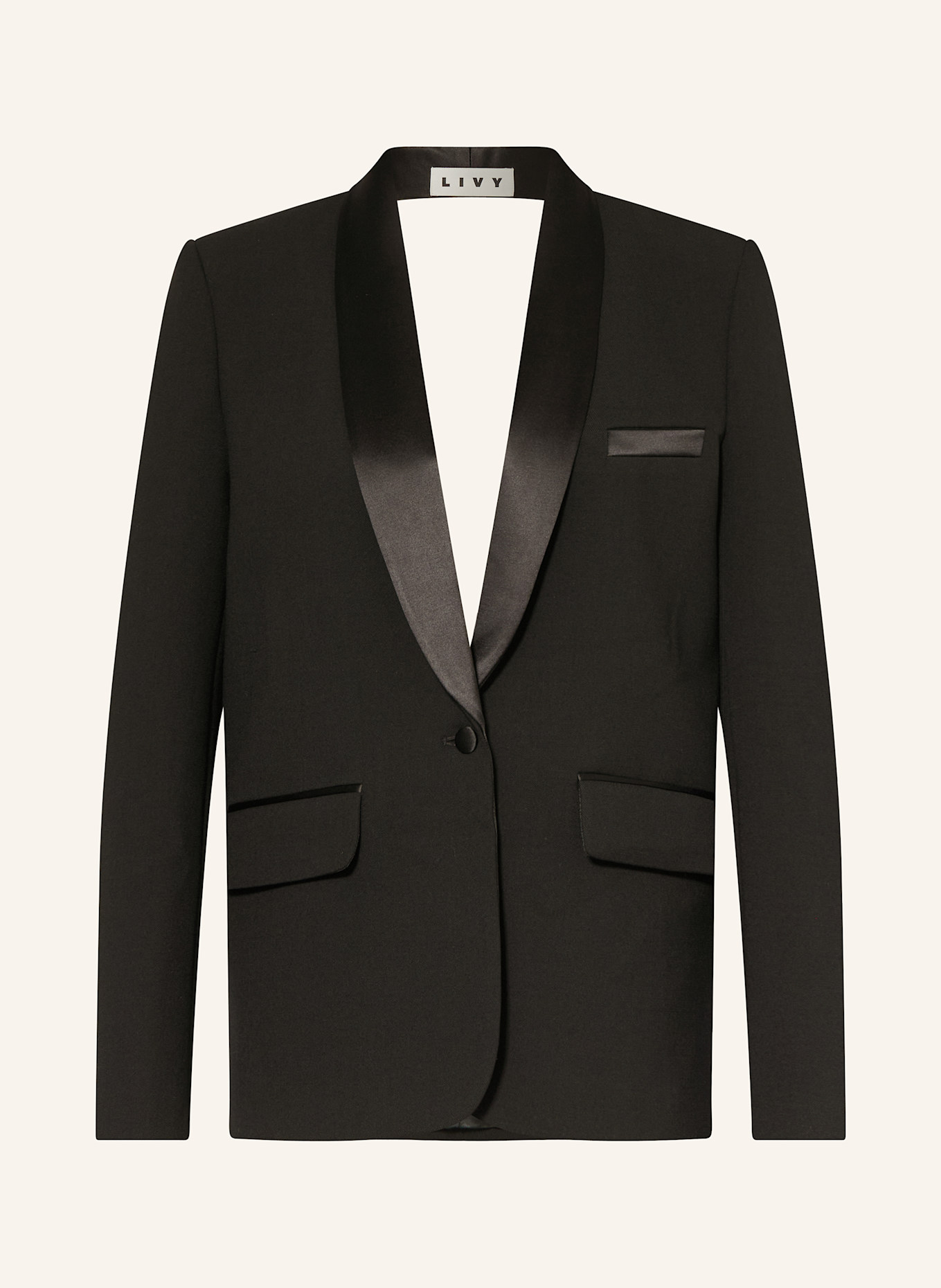 LIVY Blejzr LOUIS s průstřihem: ČERNÁ