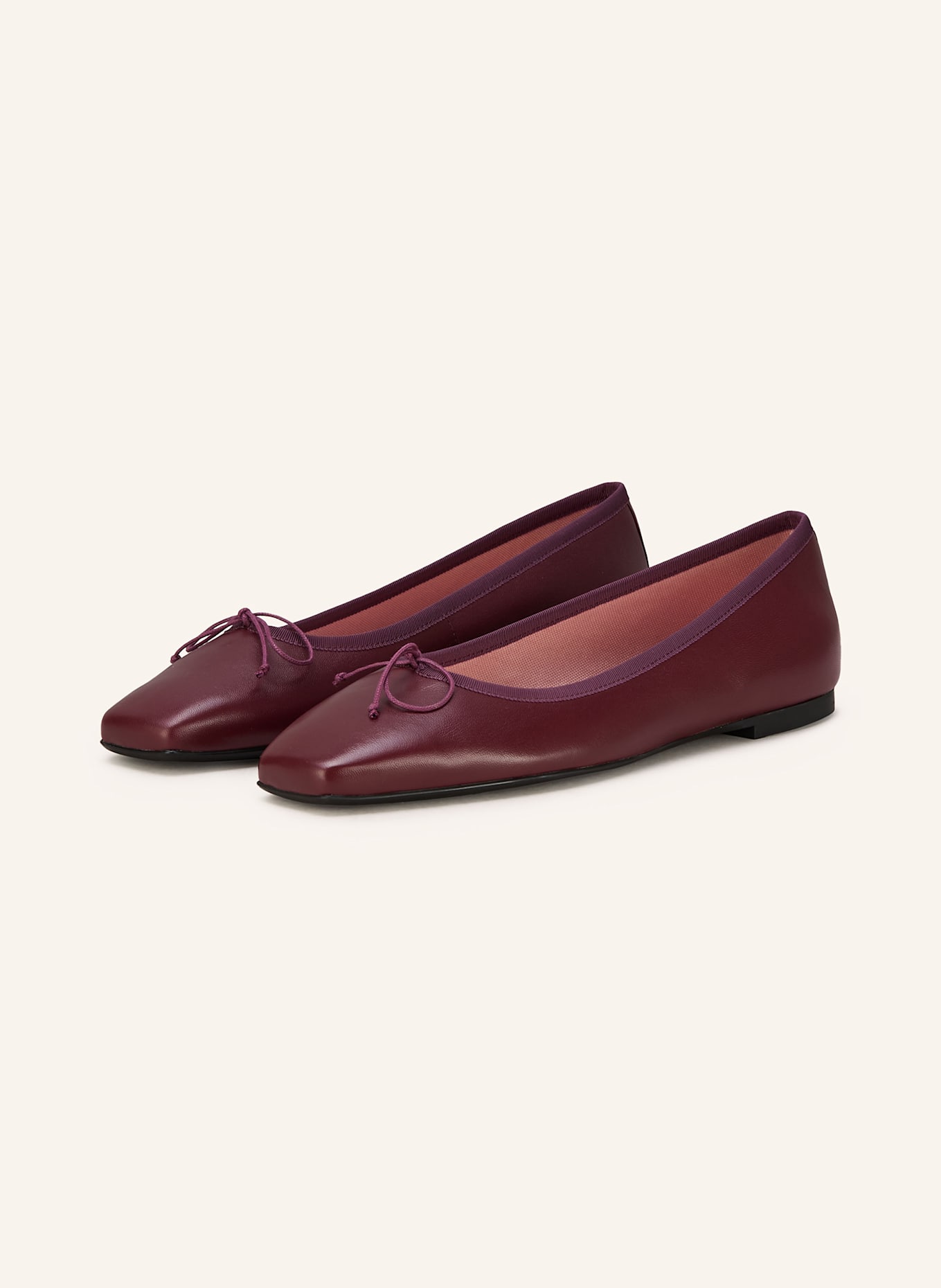 Pretty Ballerinas Ballet flats CAMILLE: DARK RED