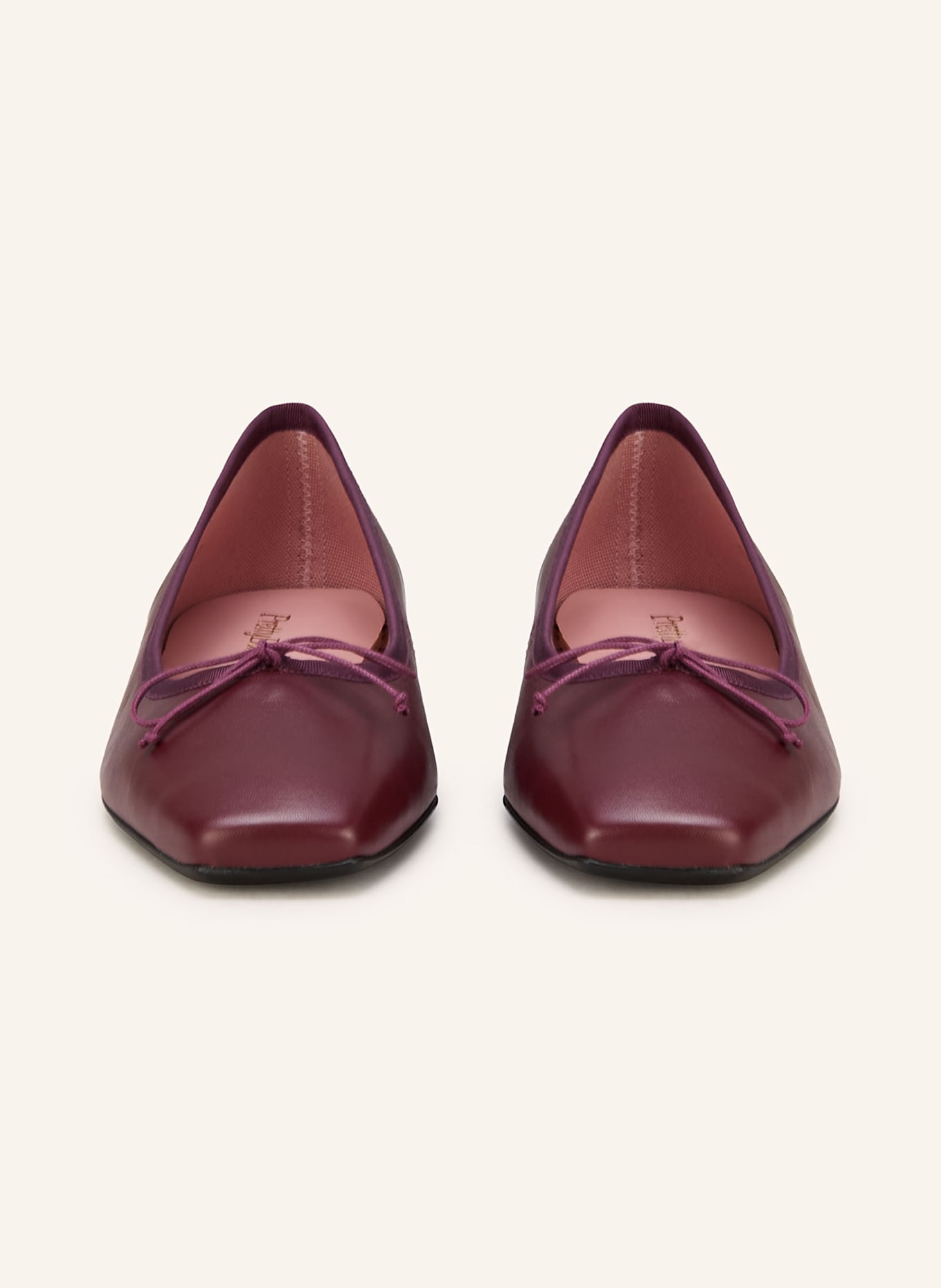 Pretty Ballerinas Ballet flats CAMILLE: DARK RED