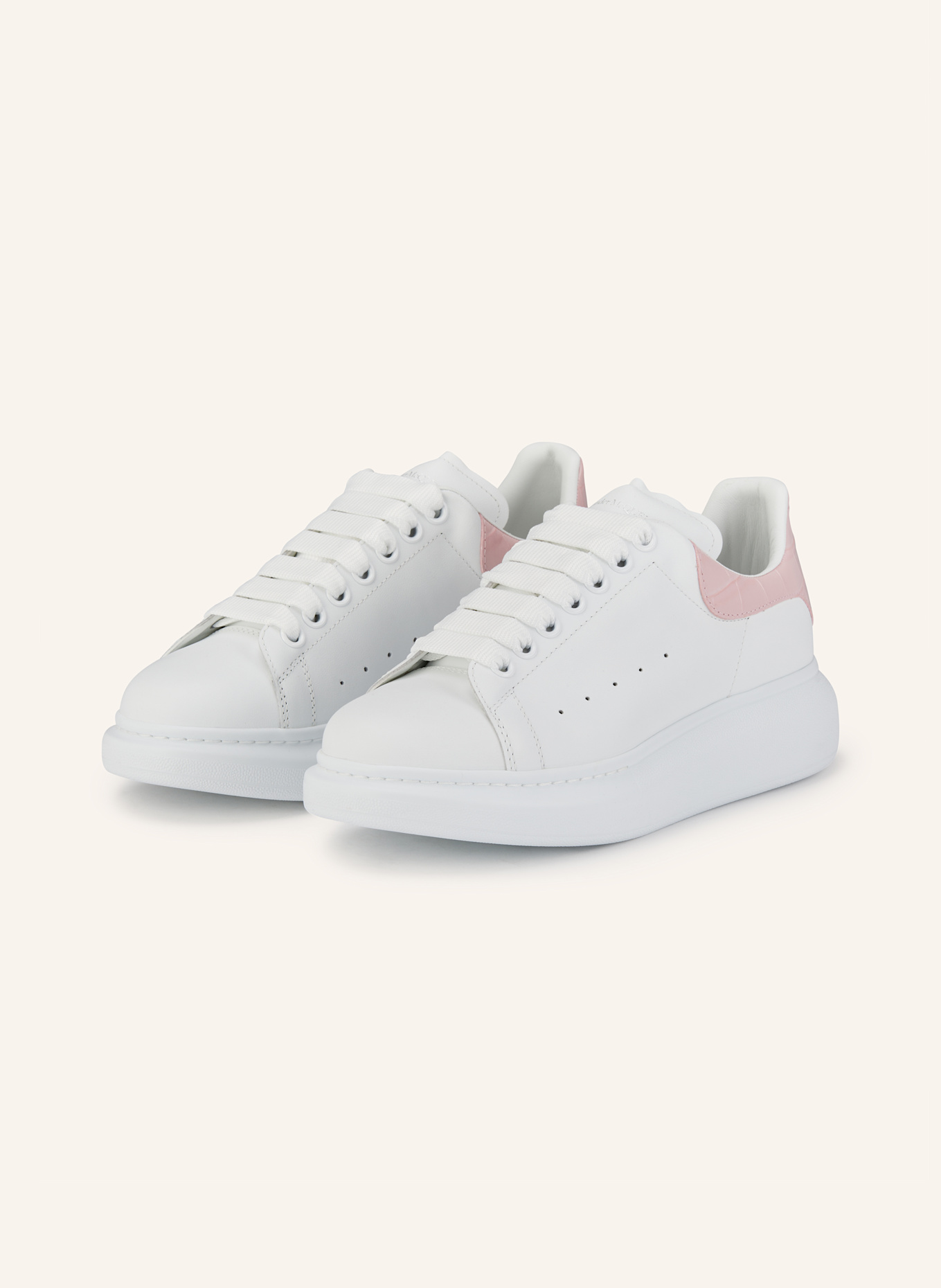 McQUEEN Sneaker: WEISS