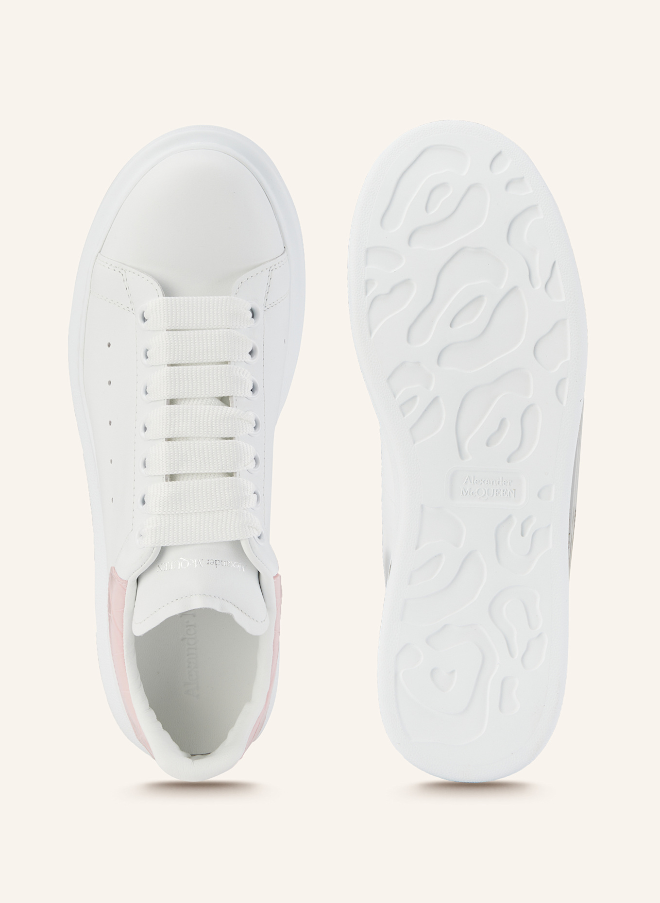 McQUEEN Sneaker: WEISS