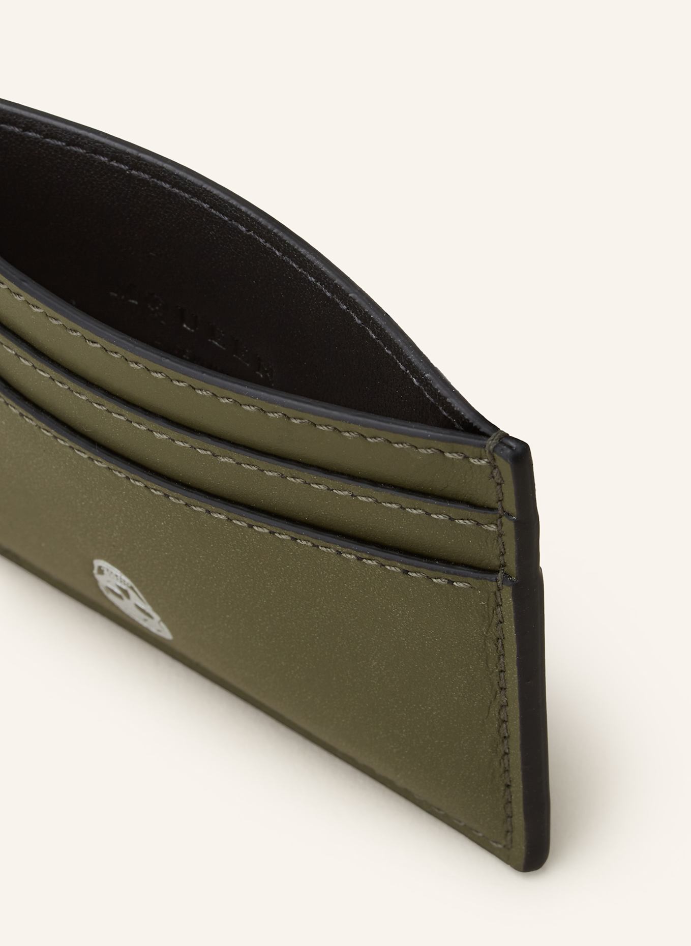 McQUEEN Kartenetui SKULL: KHAKI