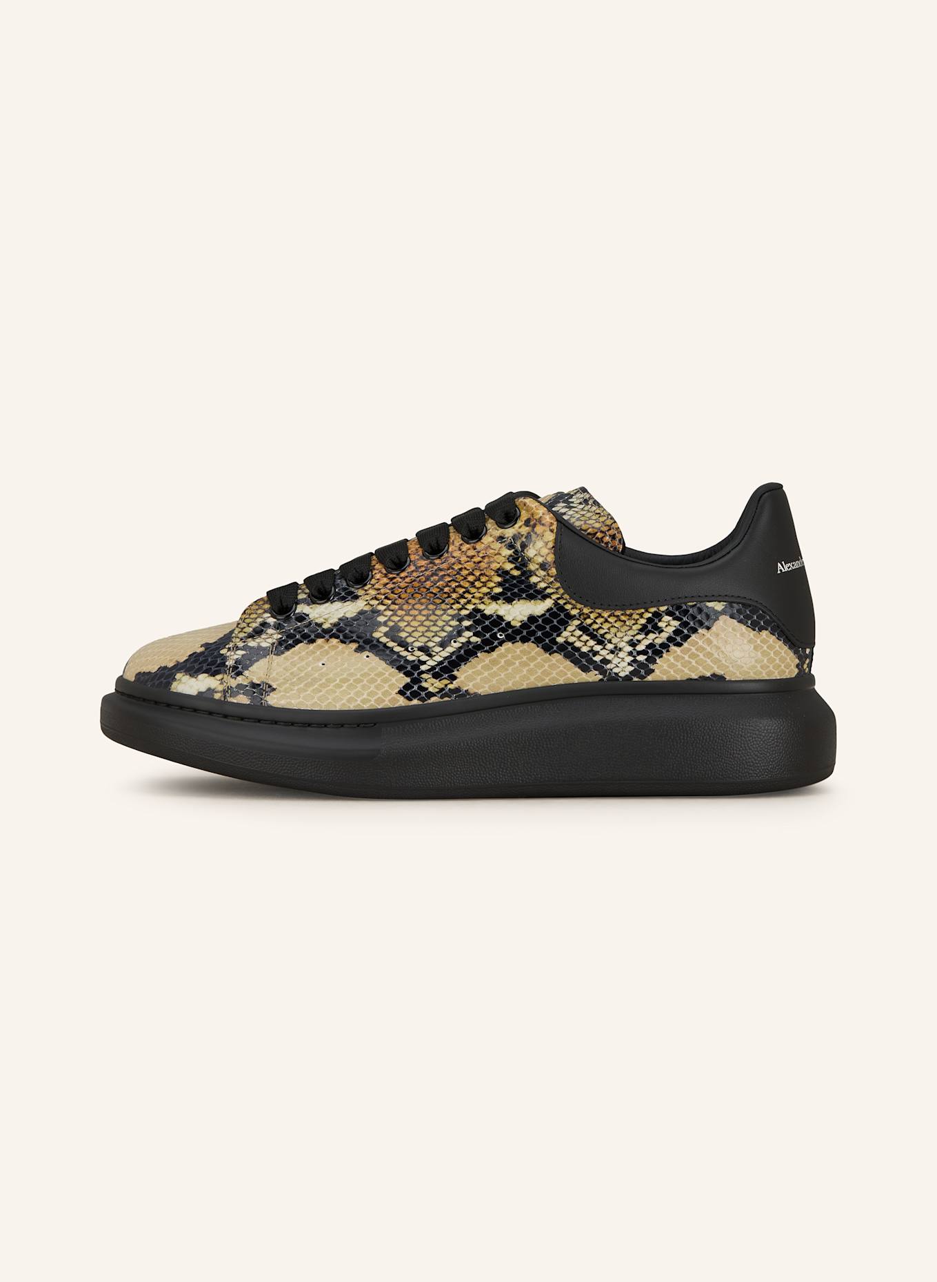 McQUEEN Sneaker: SCHWARZ/ BEIGE