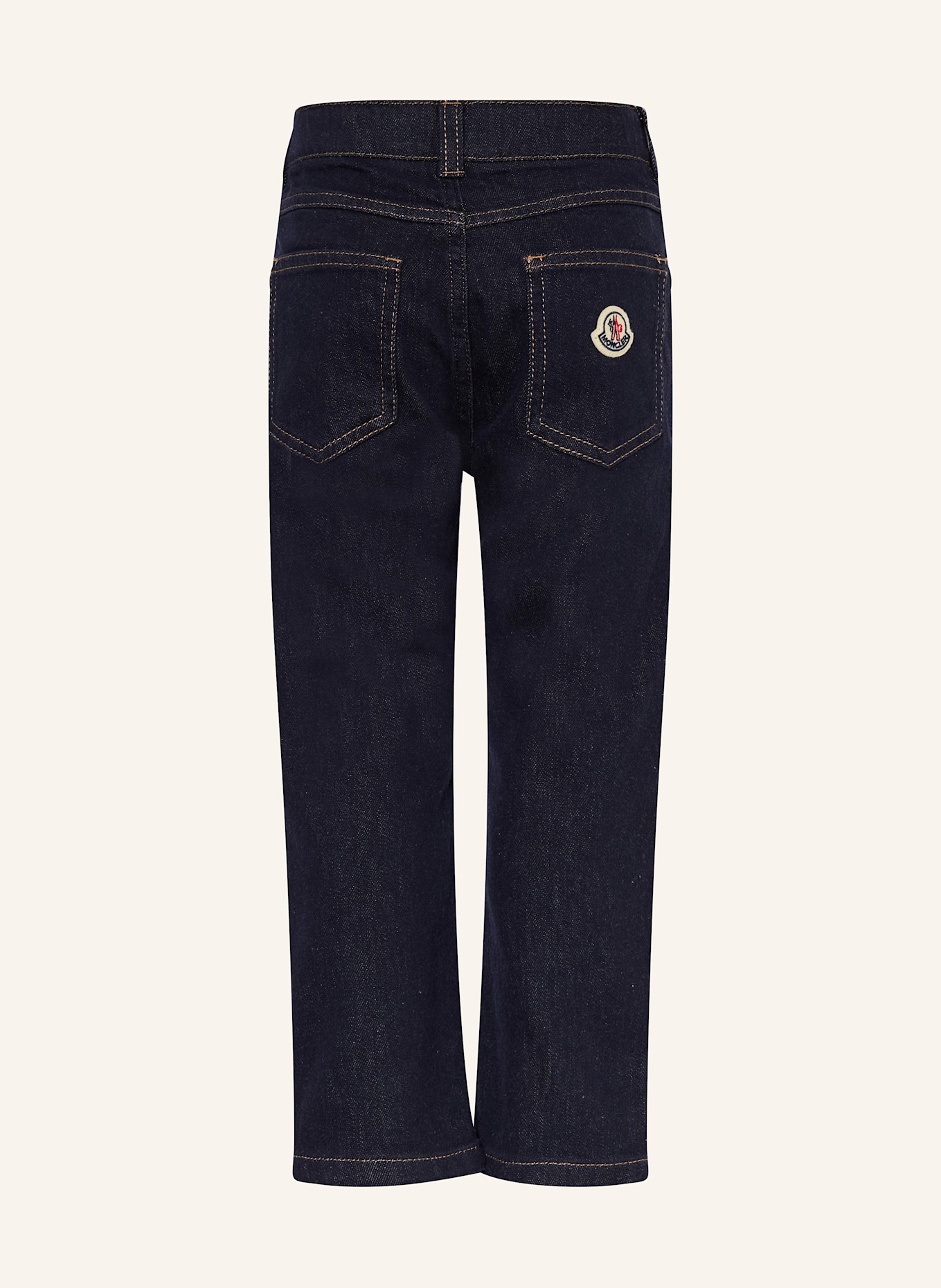 MONCLER enfant Jeans Straight Fit: DUNKELBLAU