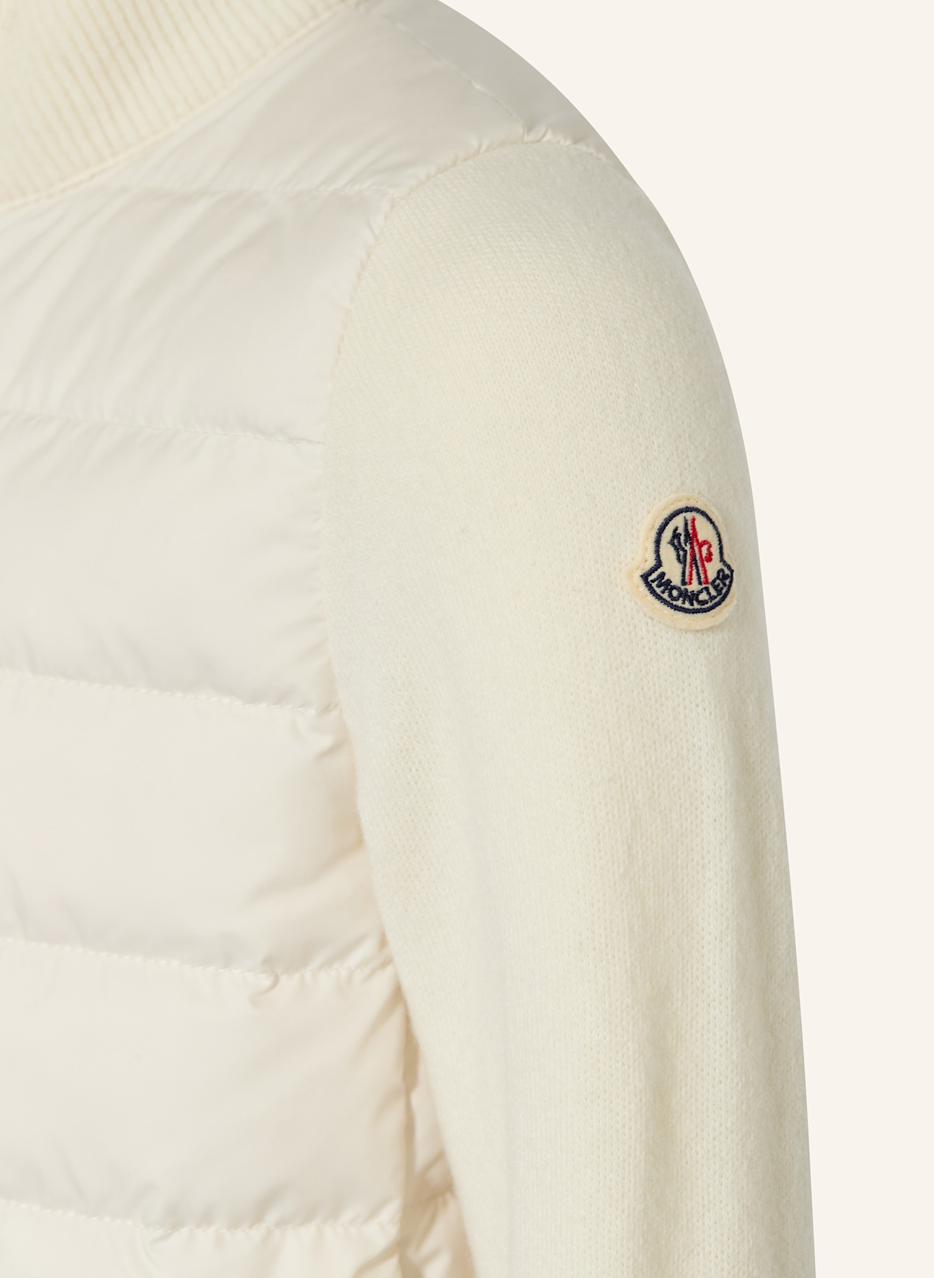 MONCLER enfant Kurtka puchowa: KREMOWY