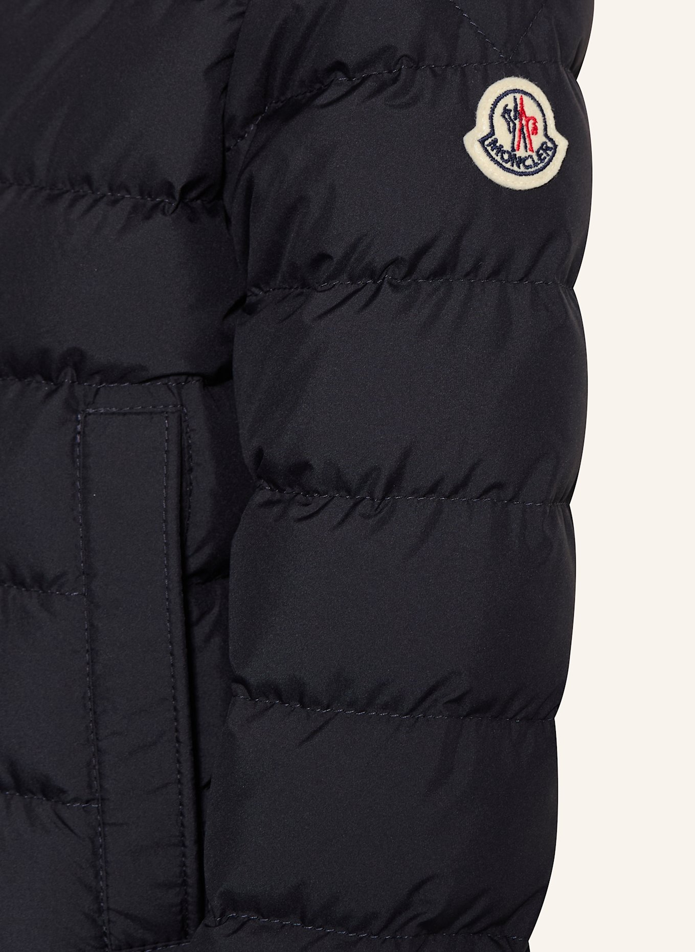 MONCLER enfant Kurtka puchowa SERAPIO: GRANATOWY