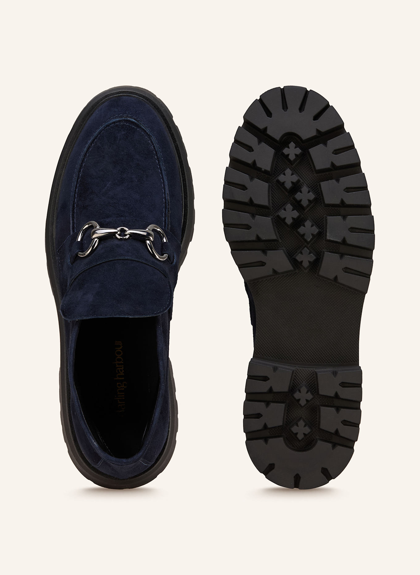 darling harbour Plateau-Boots: DUNKELBLAU