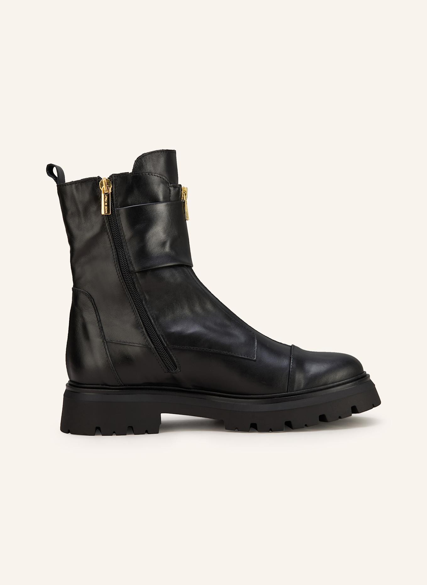 darling harbour Biker Boots: SCHWARZ