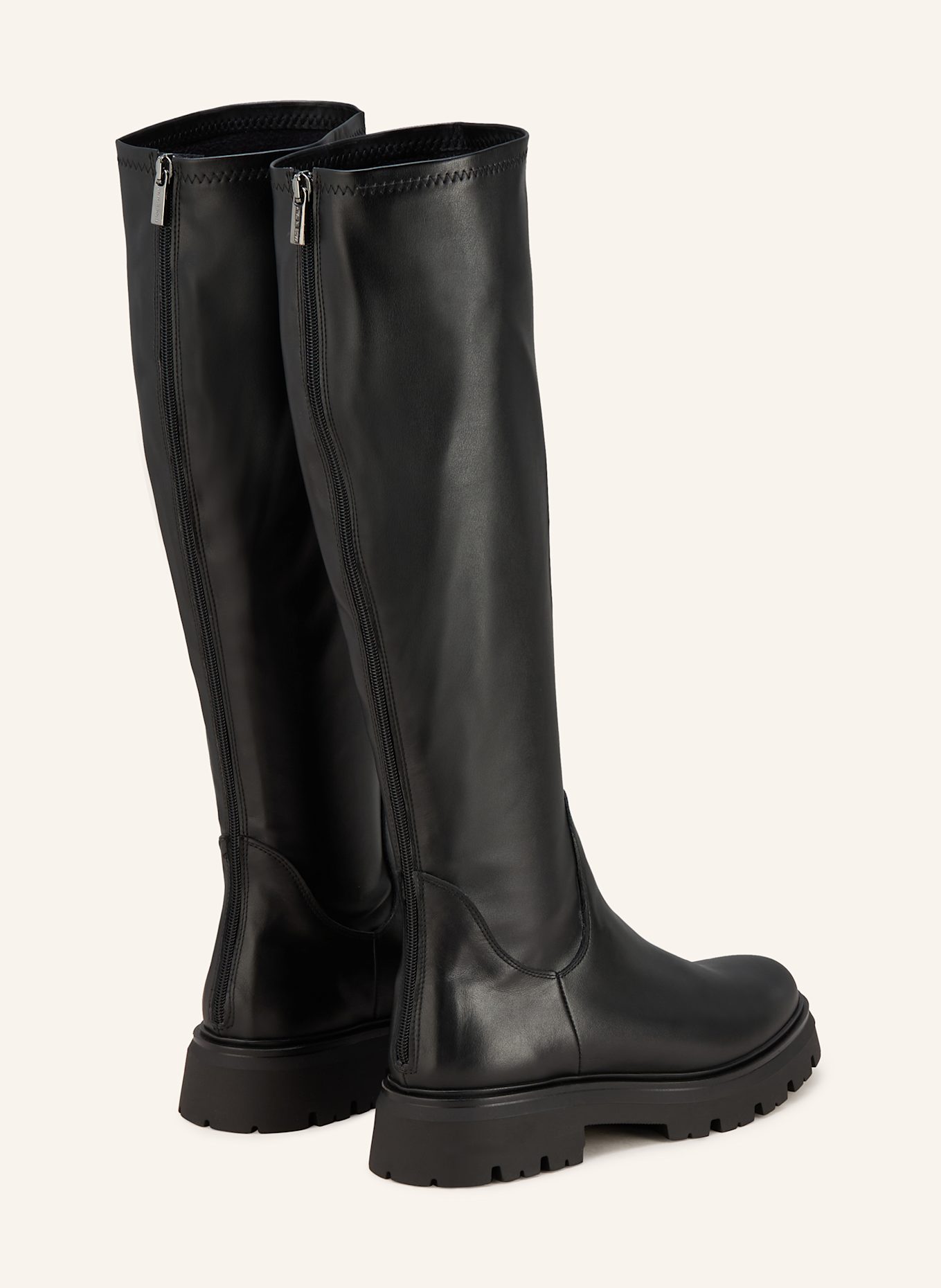 darling harbour Plateau-Stiefel: SCHWARZ