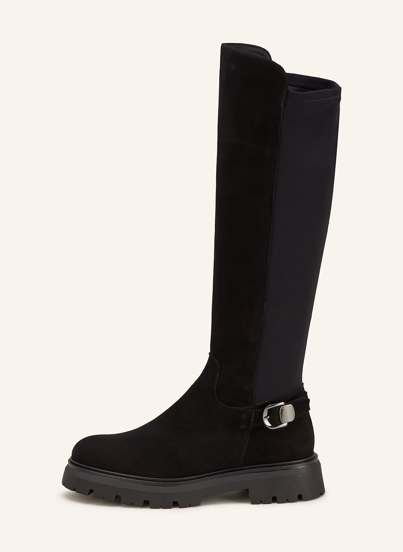 darling harbour Plateau-Stiefel: SCHWARZ