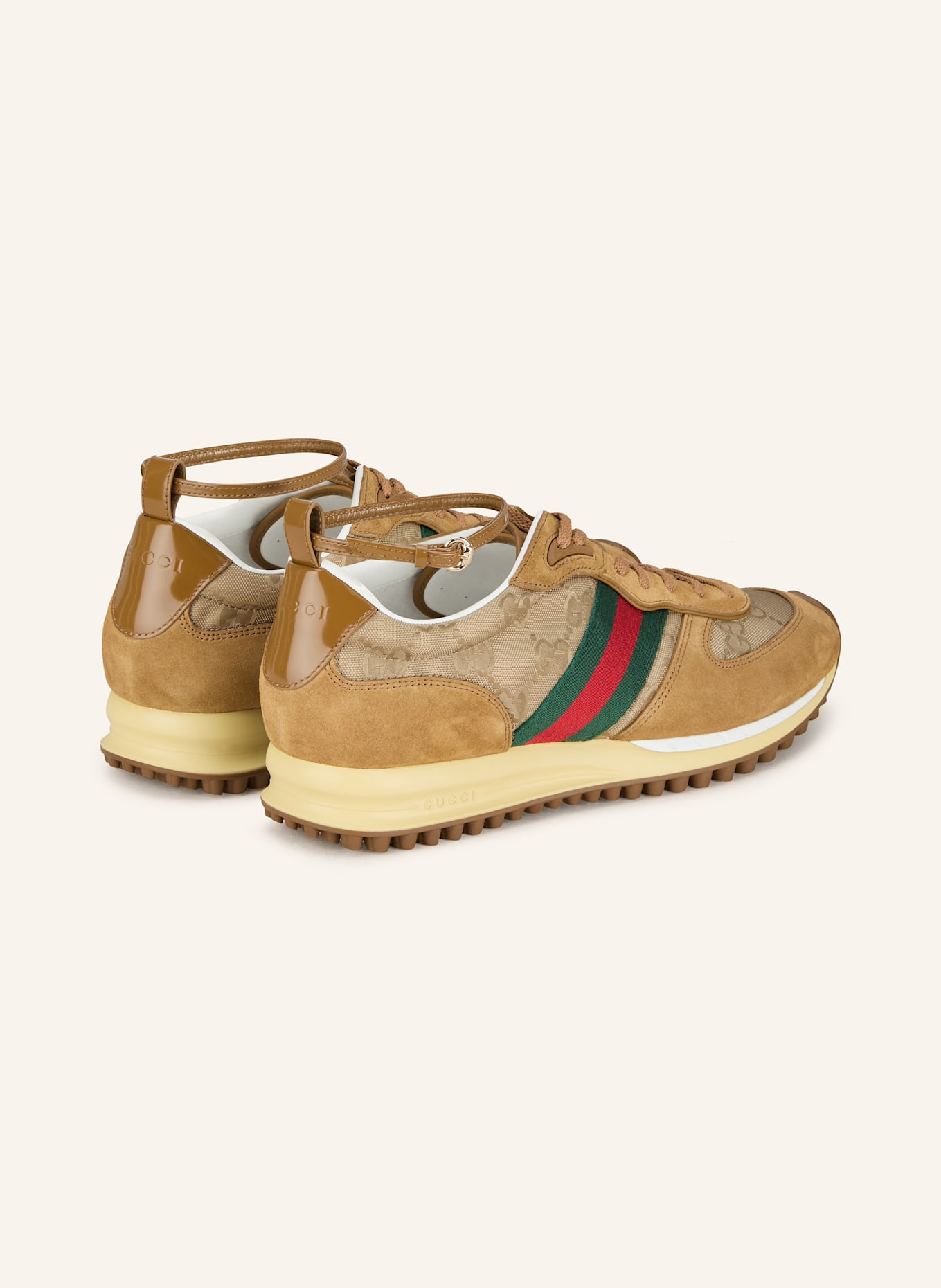 GUCCI Sneaker: COGNAC