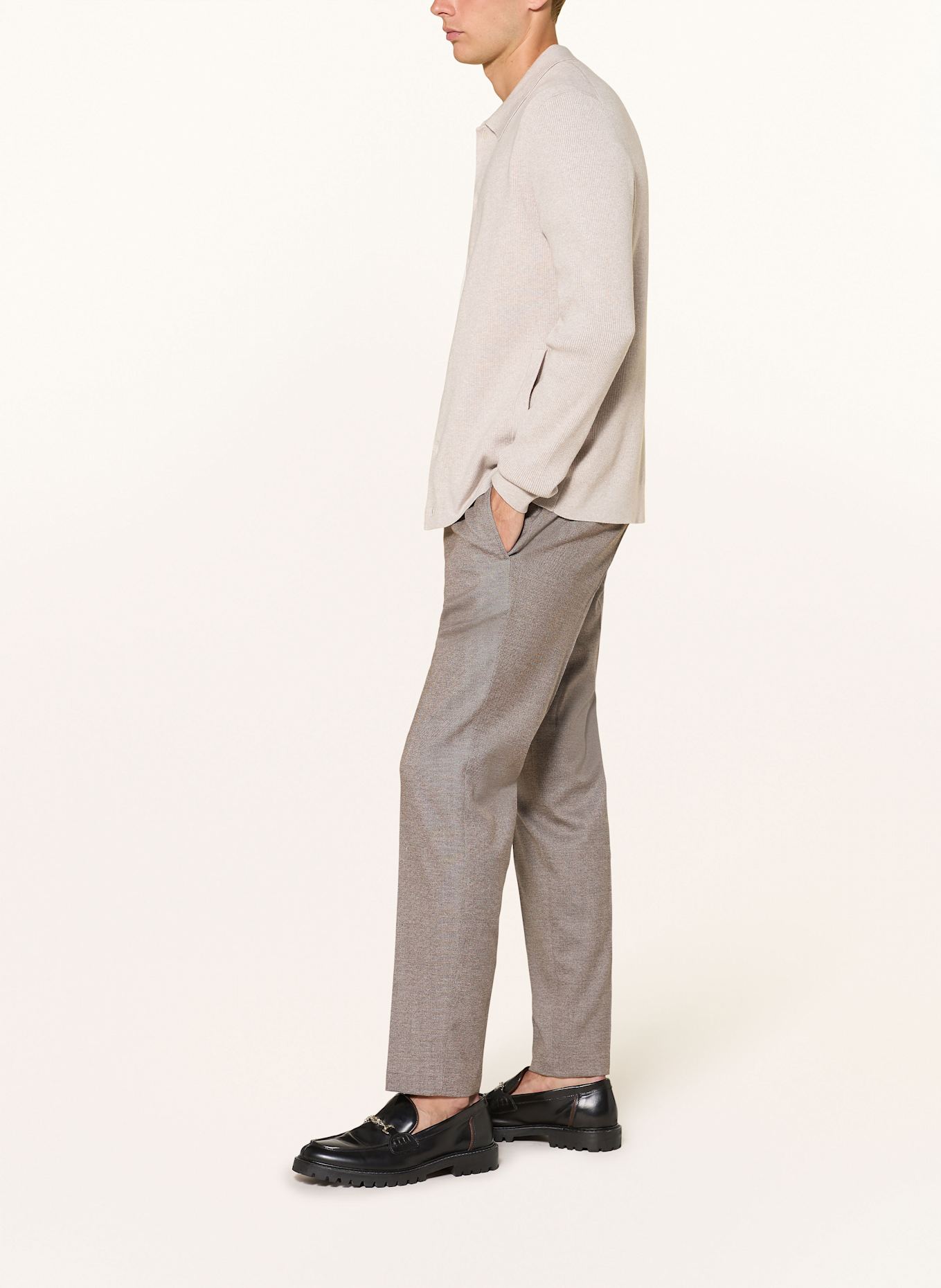 CINQUE Hose CISALTO Extra Slim Fit: 27 DUNKELBRAUN