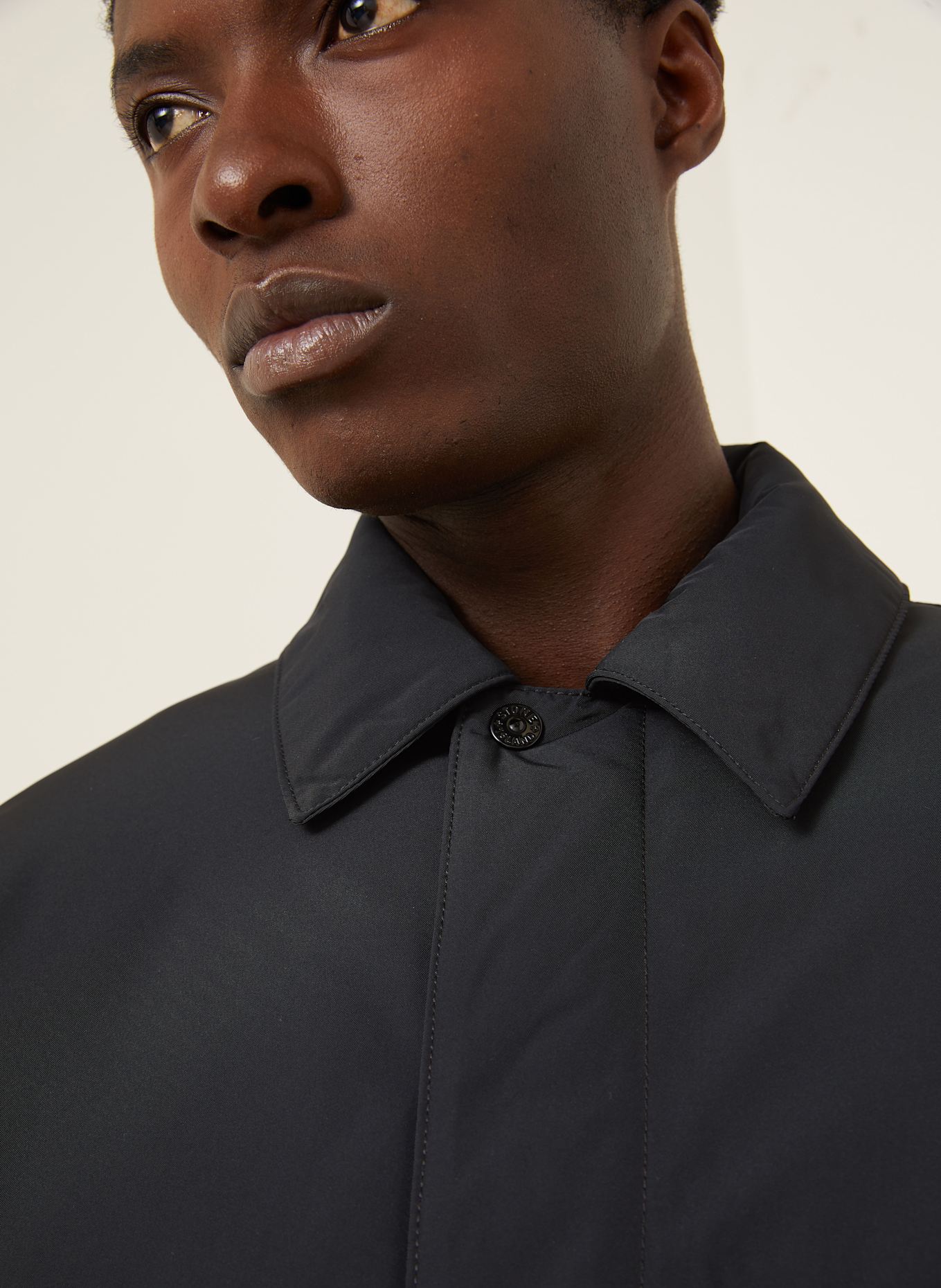 STONE ISLAND Mantel mit Primaloft®-Isolierung: SCHWARZ