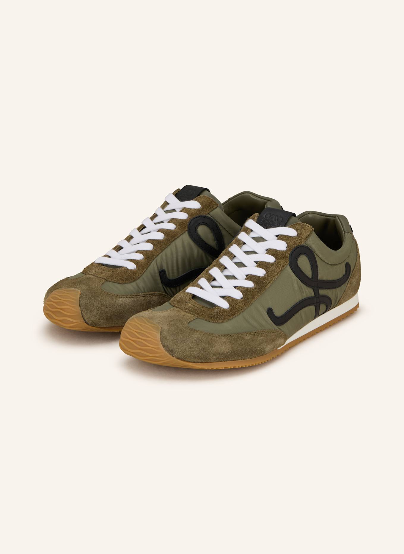 LOEWE Sneaker BALLET RUNNER 2.0: OLIV