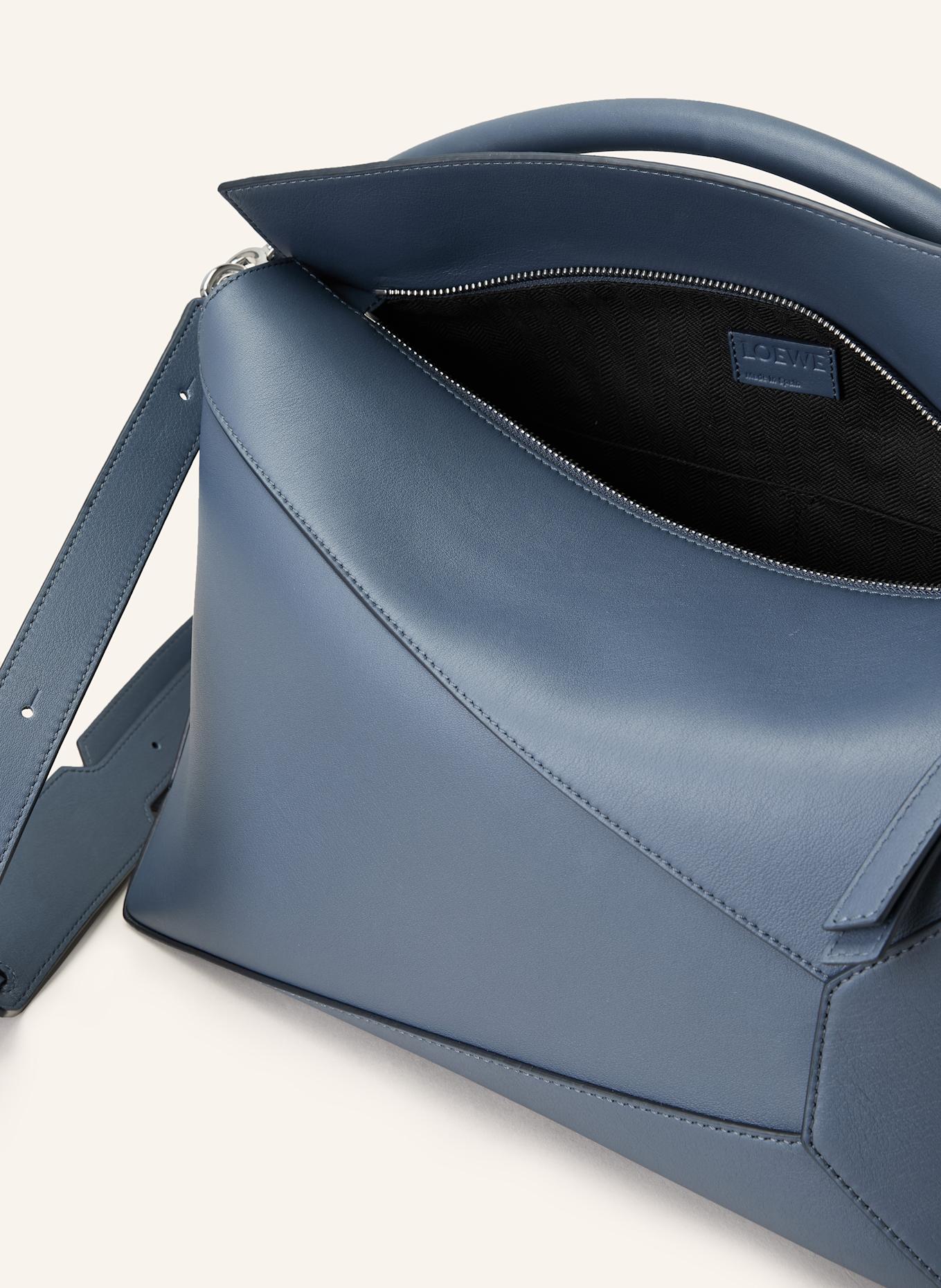LOEWE Handtasche PUZZLE EDGE LARGE: BLAUGRAU