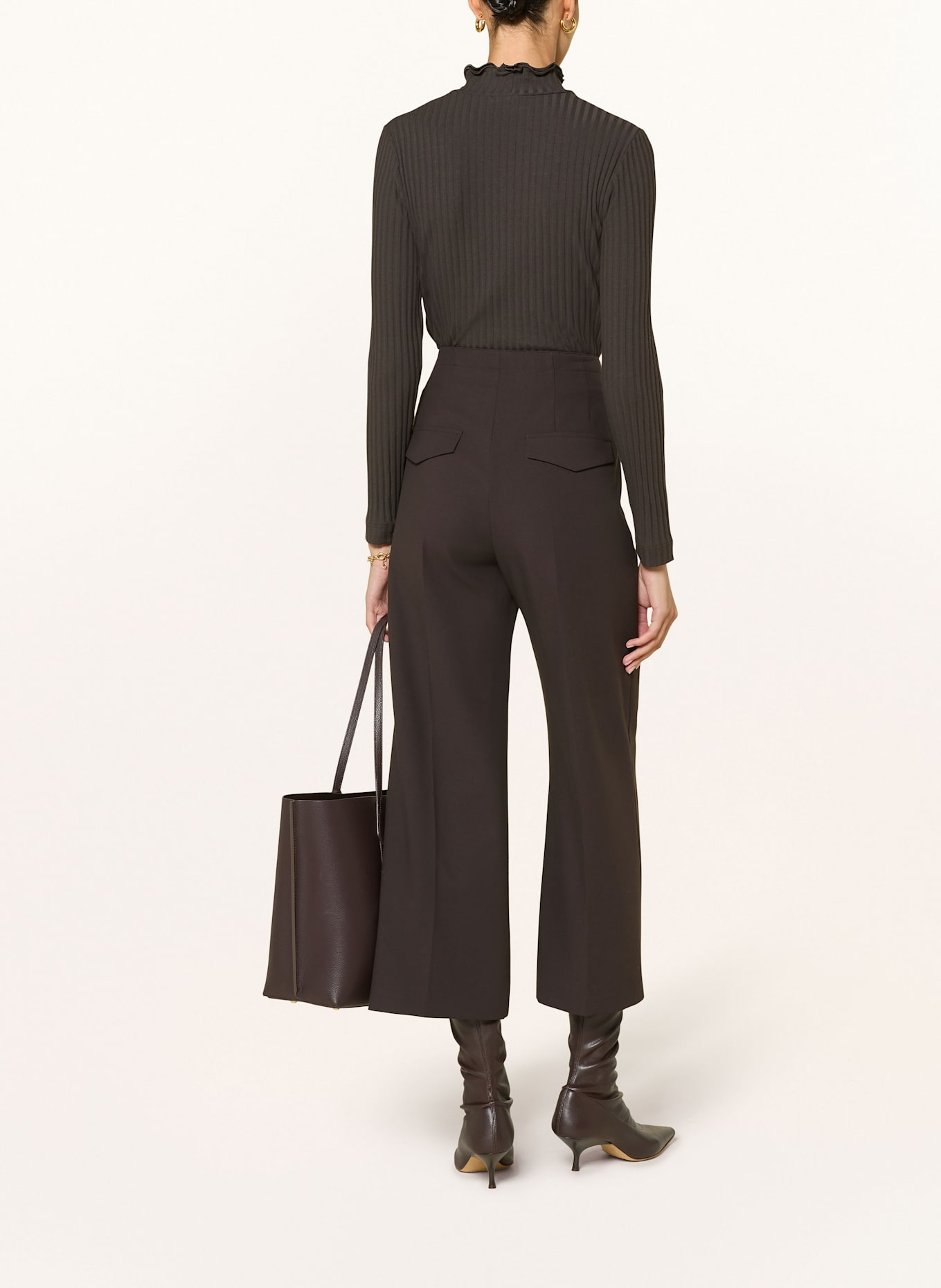 lilienfels Longsleeve: DUNKELBRAUN