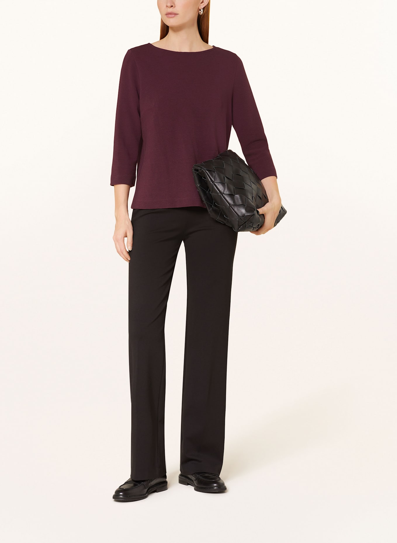 lilienfels Shirt mit 3/4-Arm: FUCHSIA