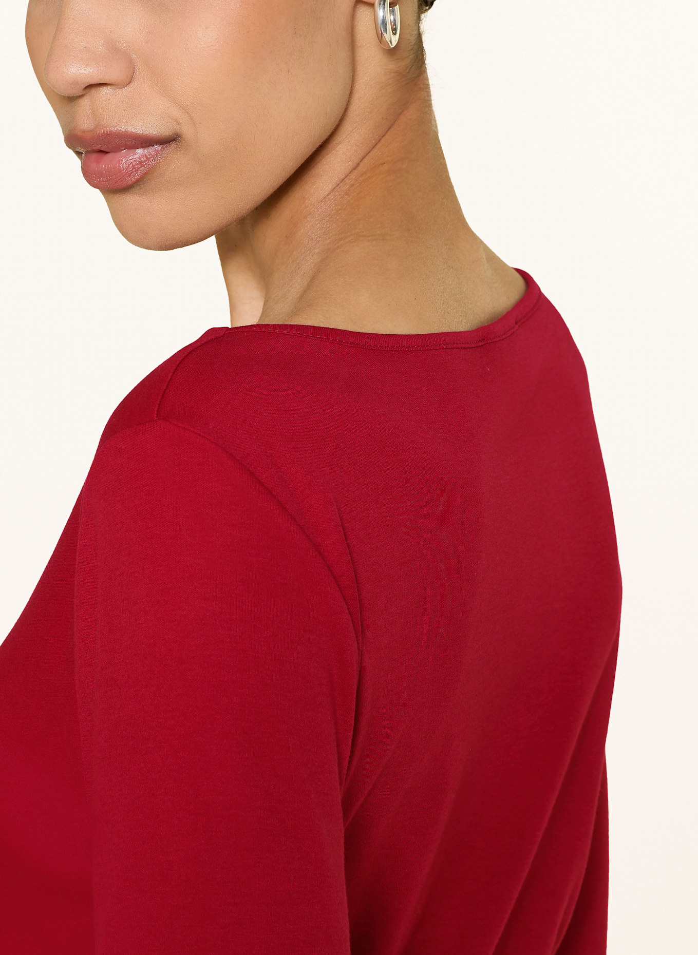 lilienfels Longsleeve mit 3/4-Arm: ROT