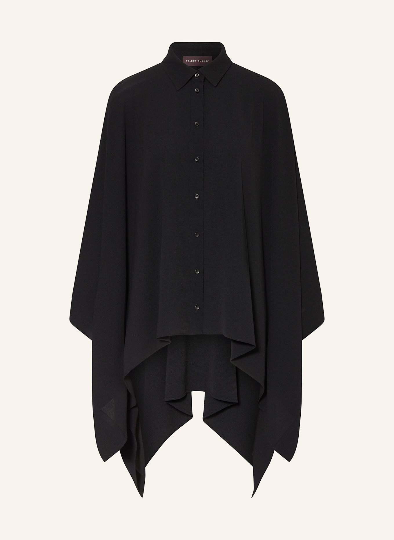 TALBOT RUNHOF Blusentop: SCHWARZ