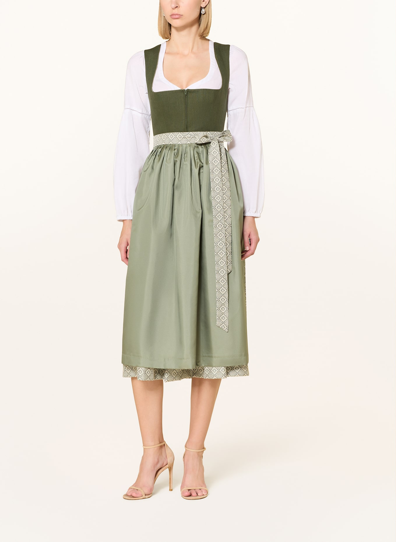 WALDORFF Dirndl blouse: WHITE