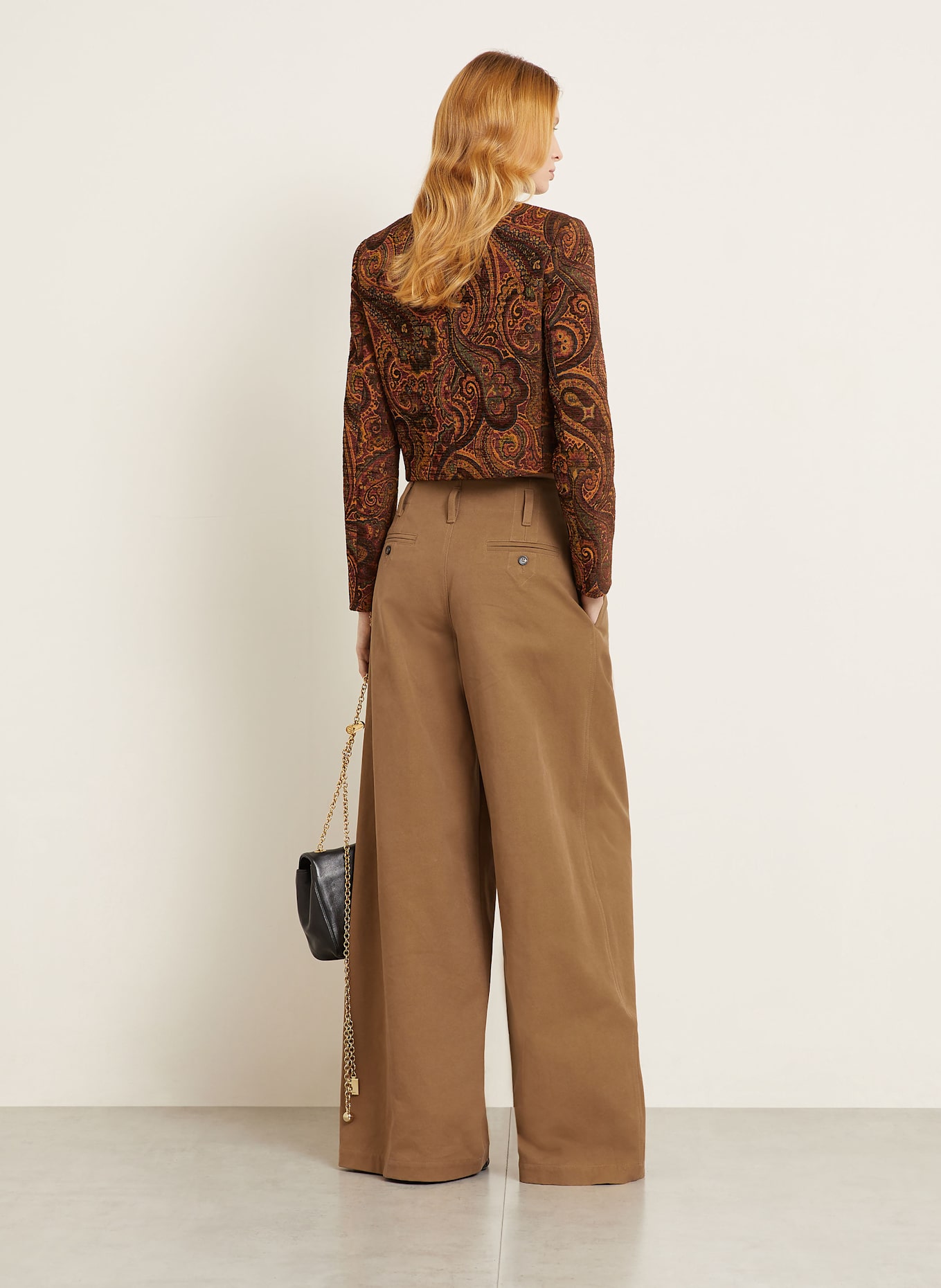 Chloé Marlenehose: BRAUN