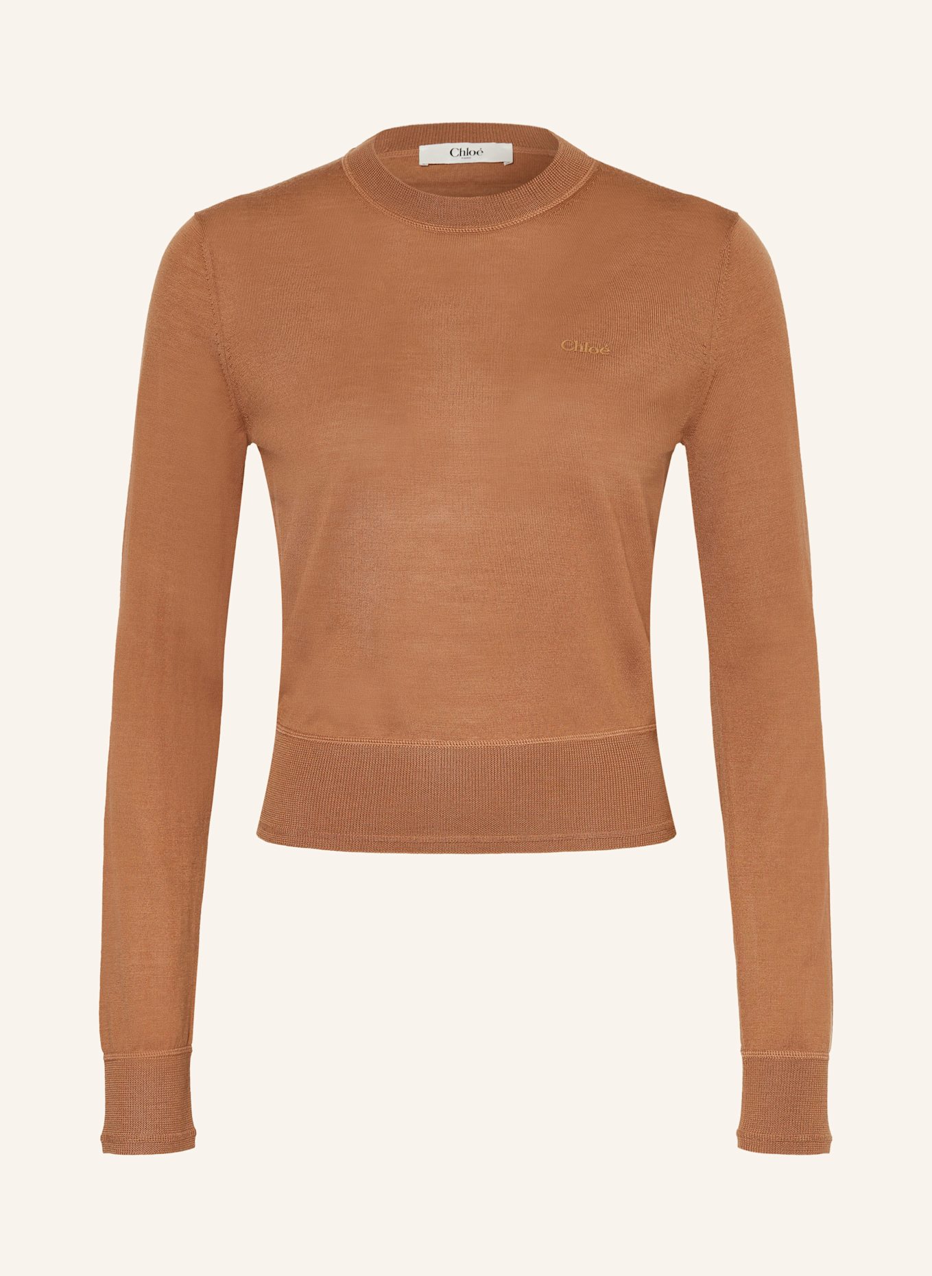 Chloé Pullover: COGNAC