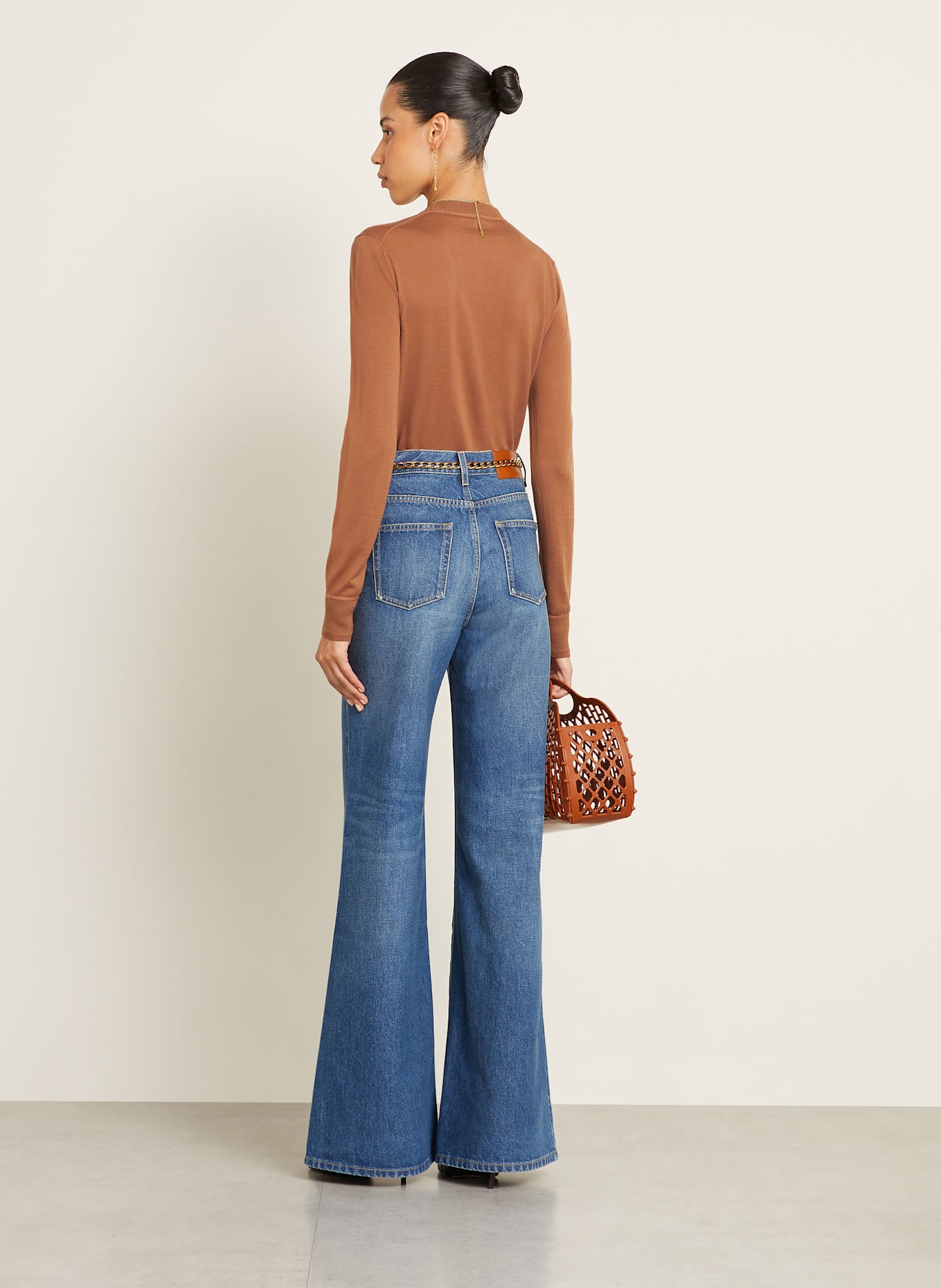Chloé Pullover: COGNAC