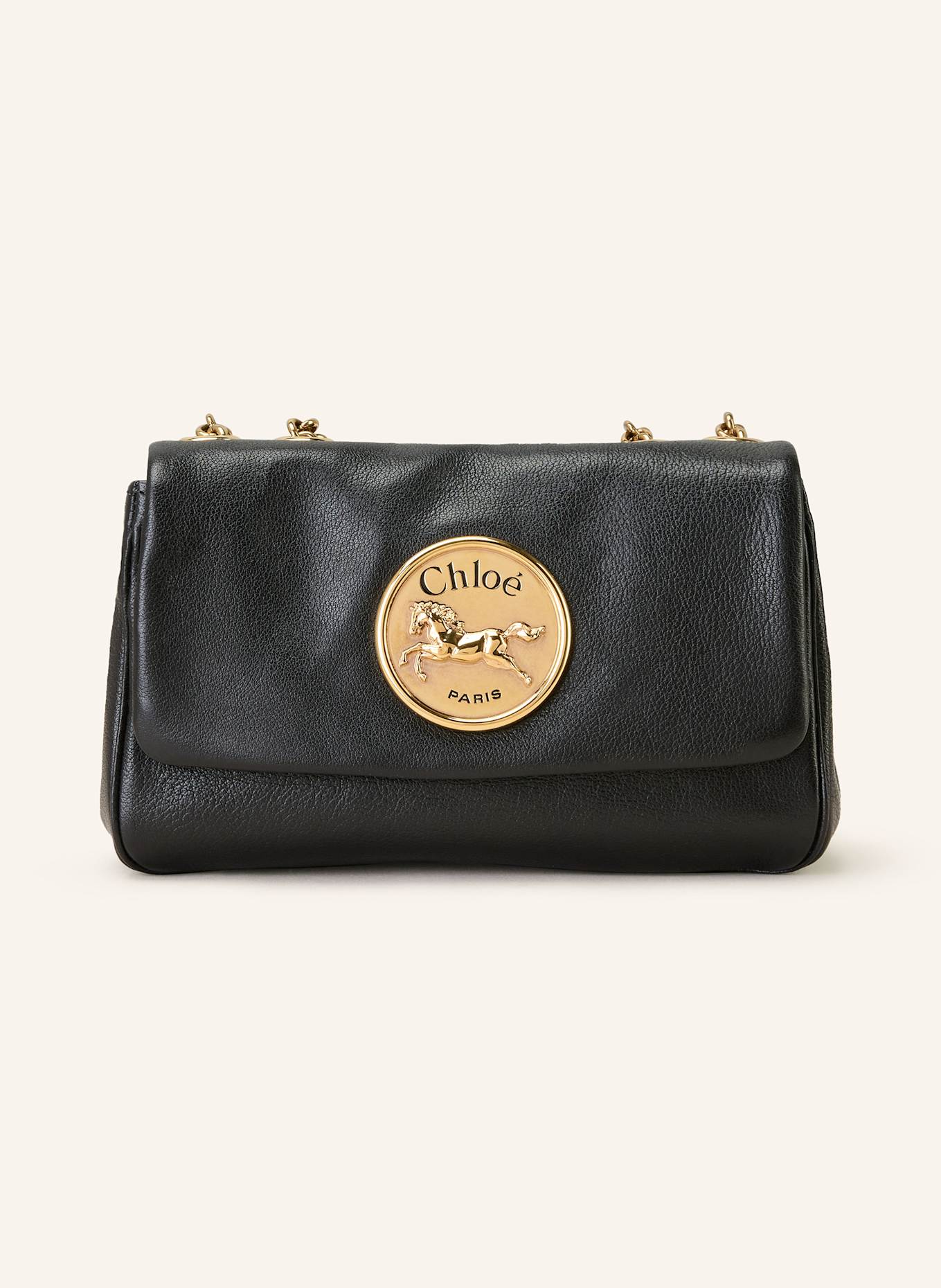 Chloé Kabelka přes rameno CHLOÉ HERITAGE SMALL: BLACK