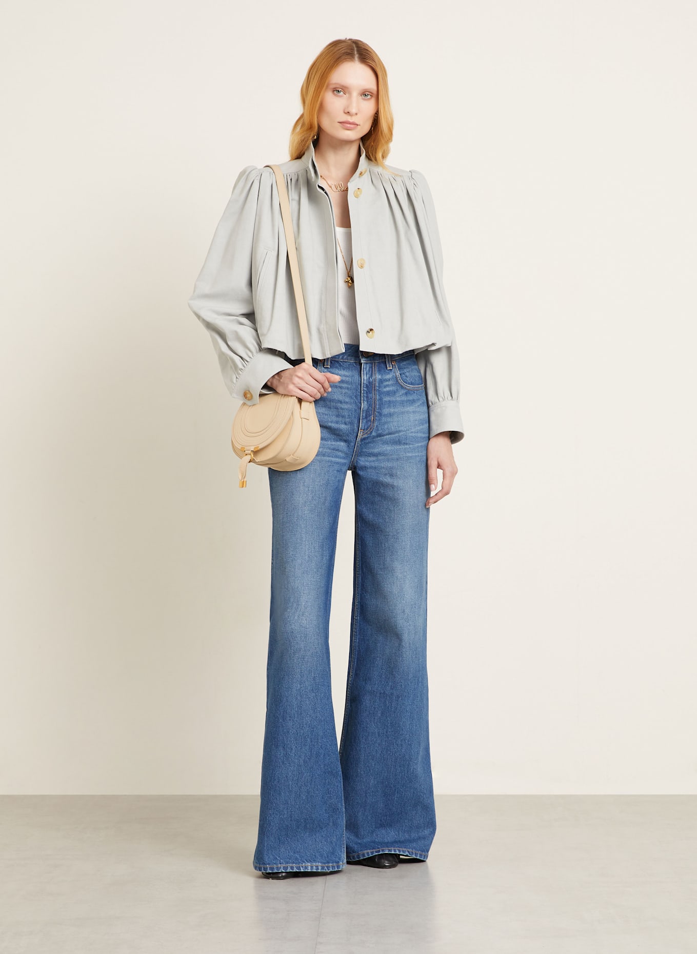 Chloé Umhängetasche MARCIE: CREME