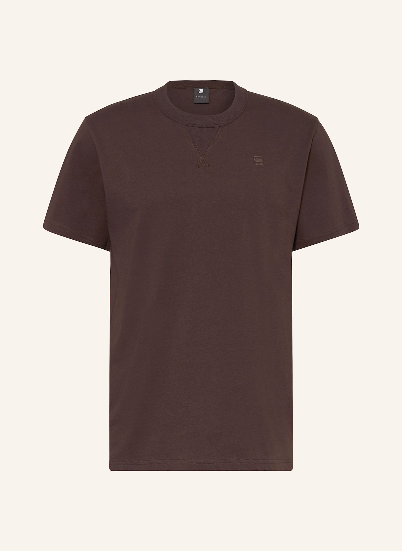G-Star T-Shirt NIFOUS: DUNKELBRAUN