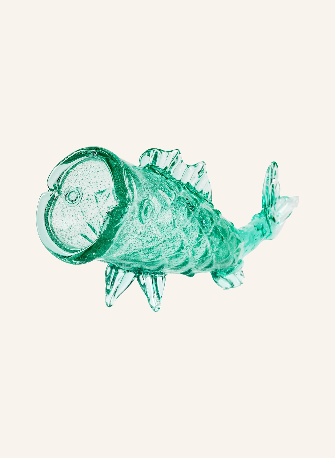 POLSPOTTEN 2er-Set Dekofiguren JAR FISH: HELLBLAU