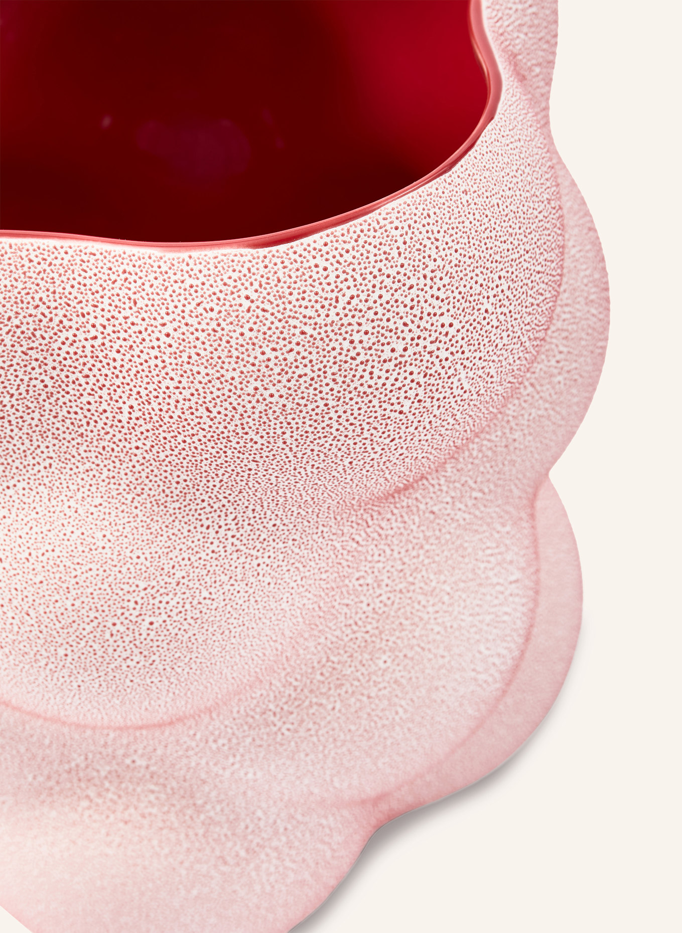 POLSPOTTEN Vase GRAPE SMALL: ROT