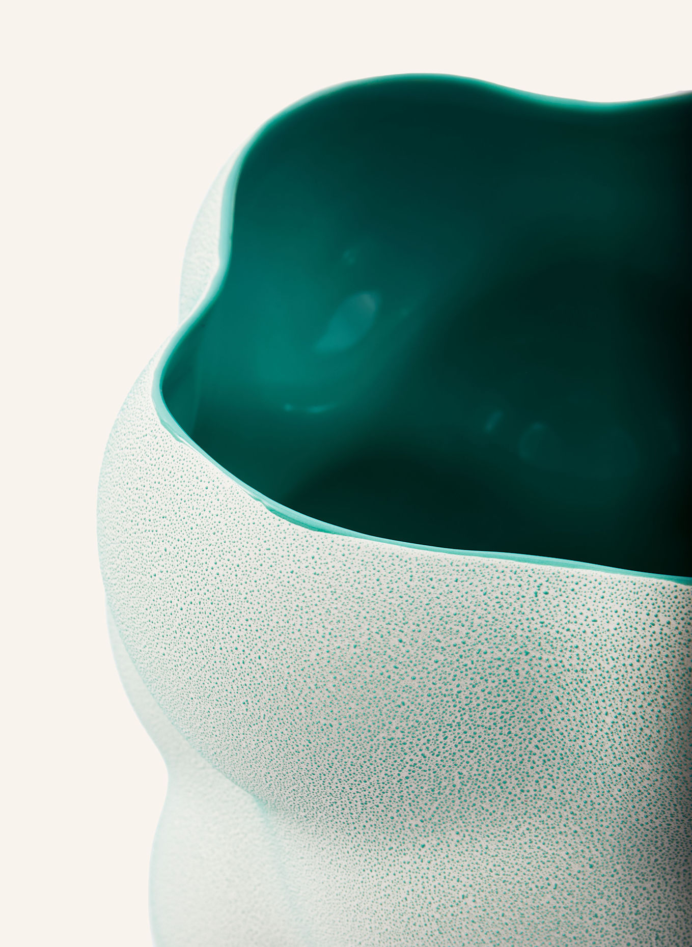 POLSPOTTEN Váza GRAPE SMALL: ZELENÁ