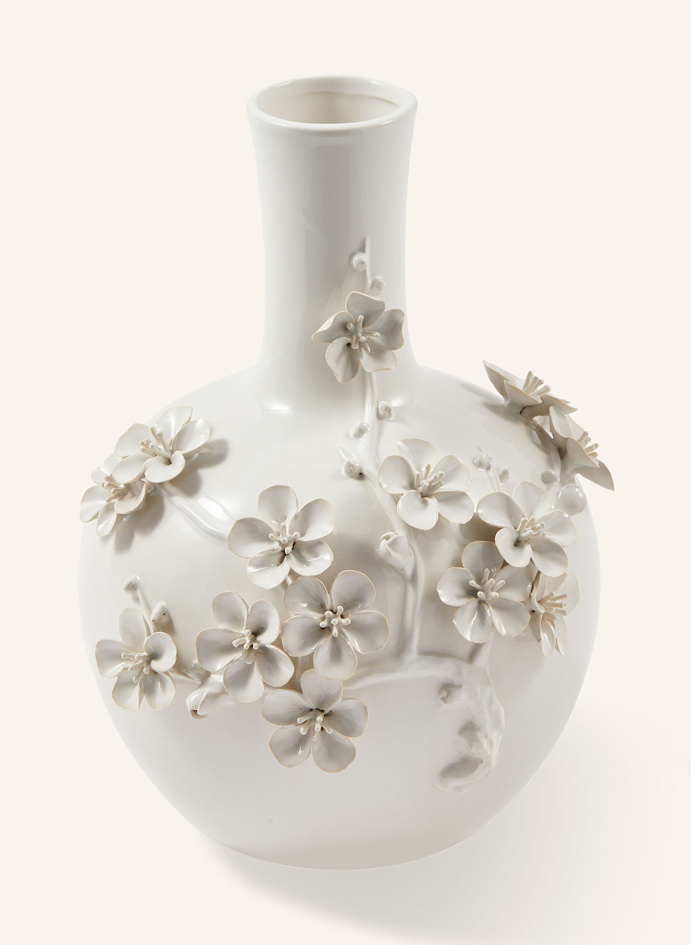 POLSPOTTEN Vase BUTTERCUP: WEISS