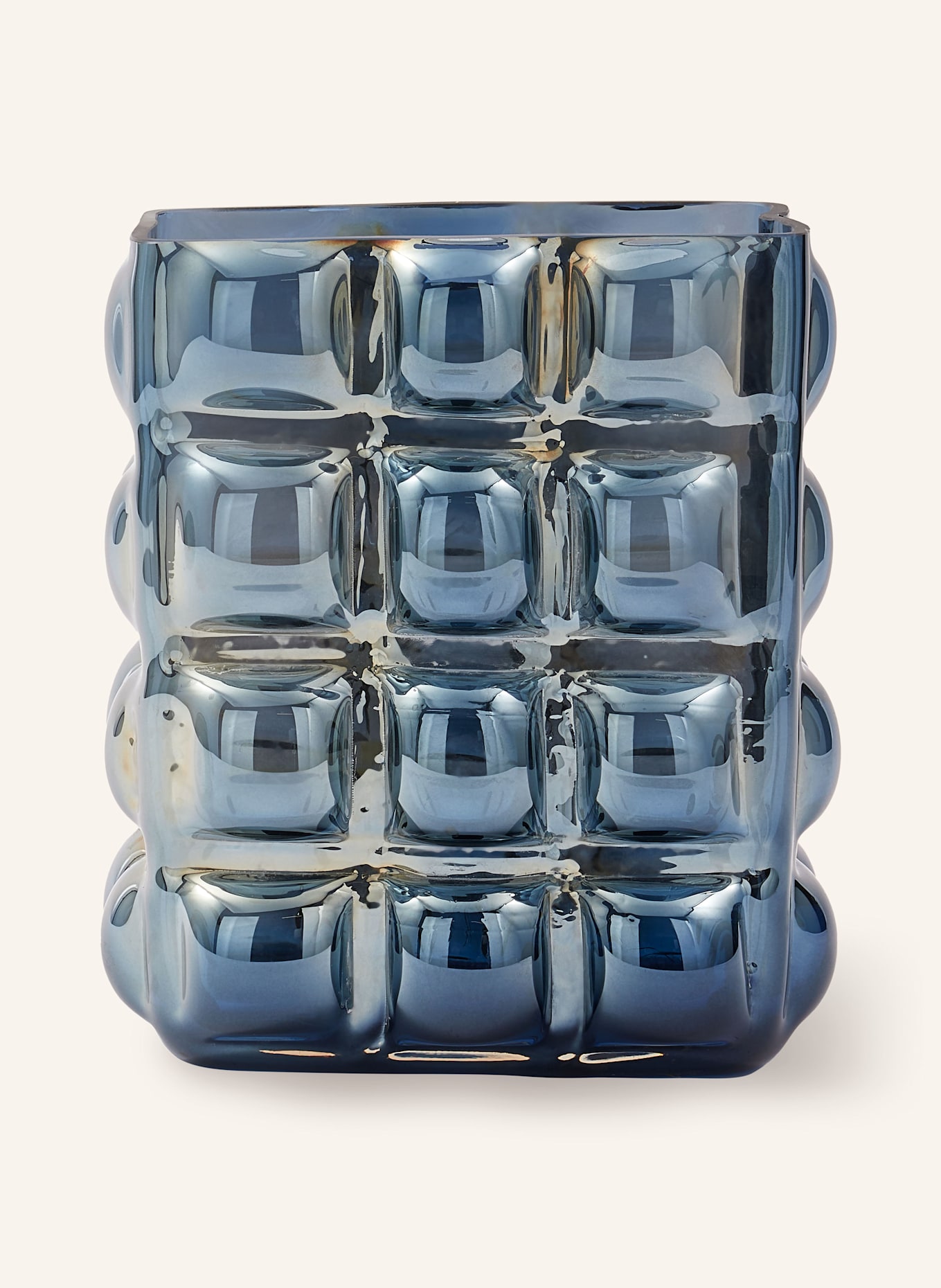 POLSPOTTEN Vase BUBBLE LARGE: SILBER