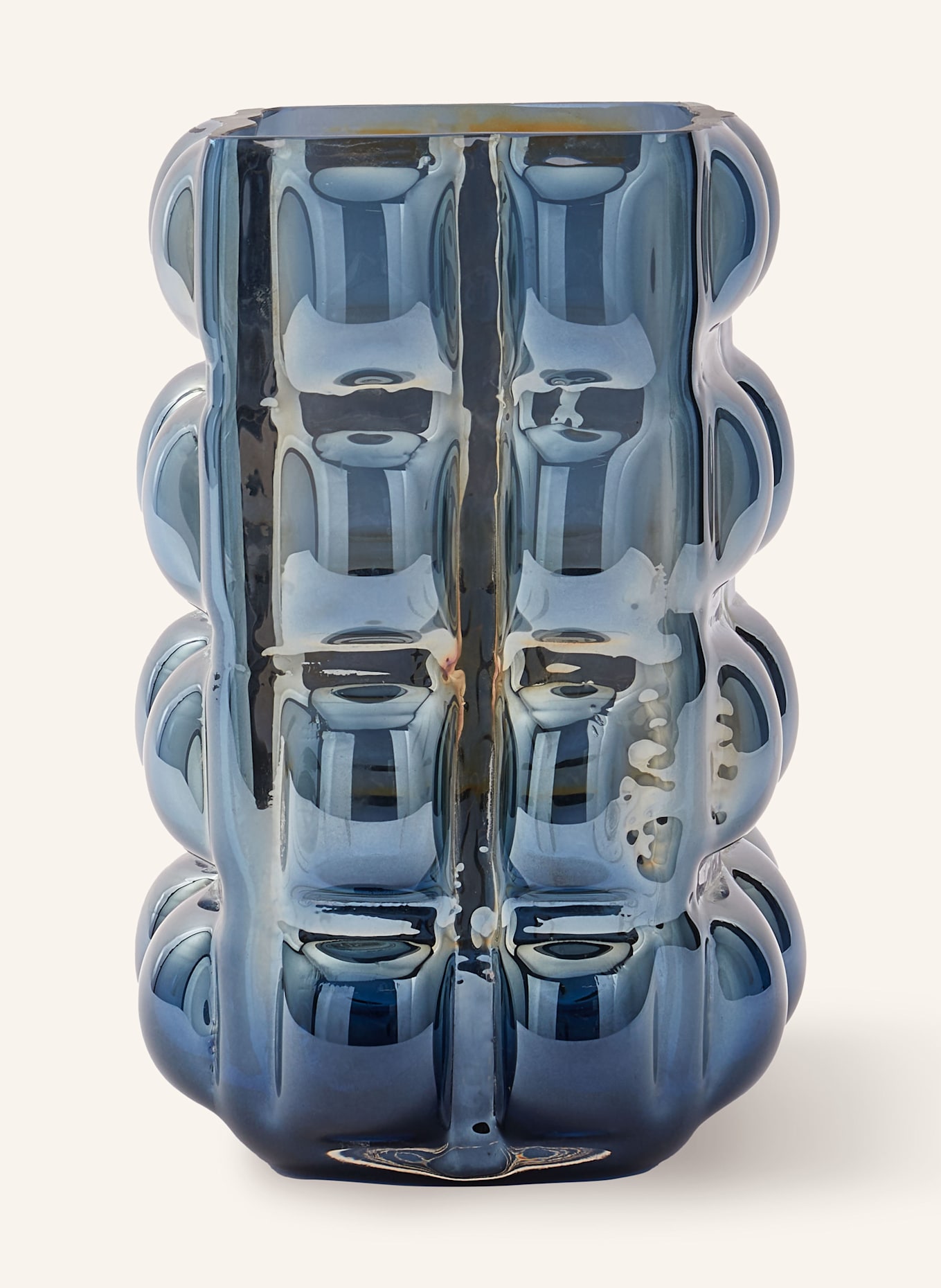 POLSPOTTEN Vase BUBBLE LARGE: SILBER