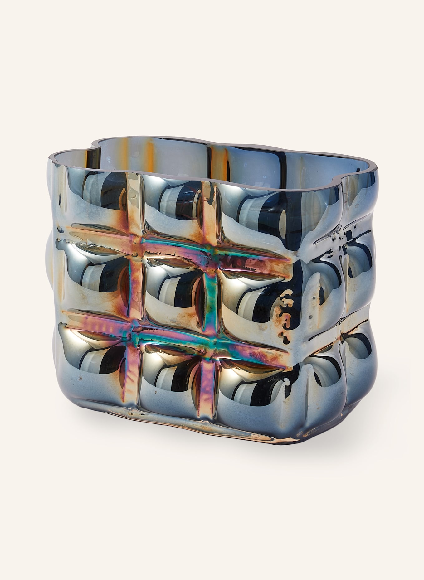 POLSPOTTEN Vase BUBBLE SMALL: SILBER