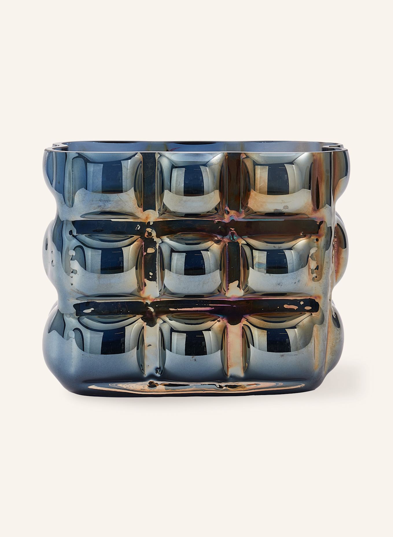 POLSPOTTEN Vase BUBBLE SMALL: SILBER