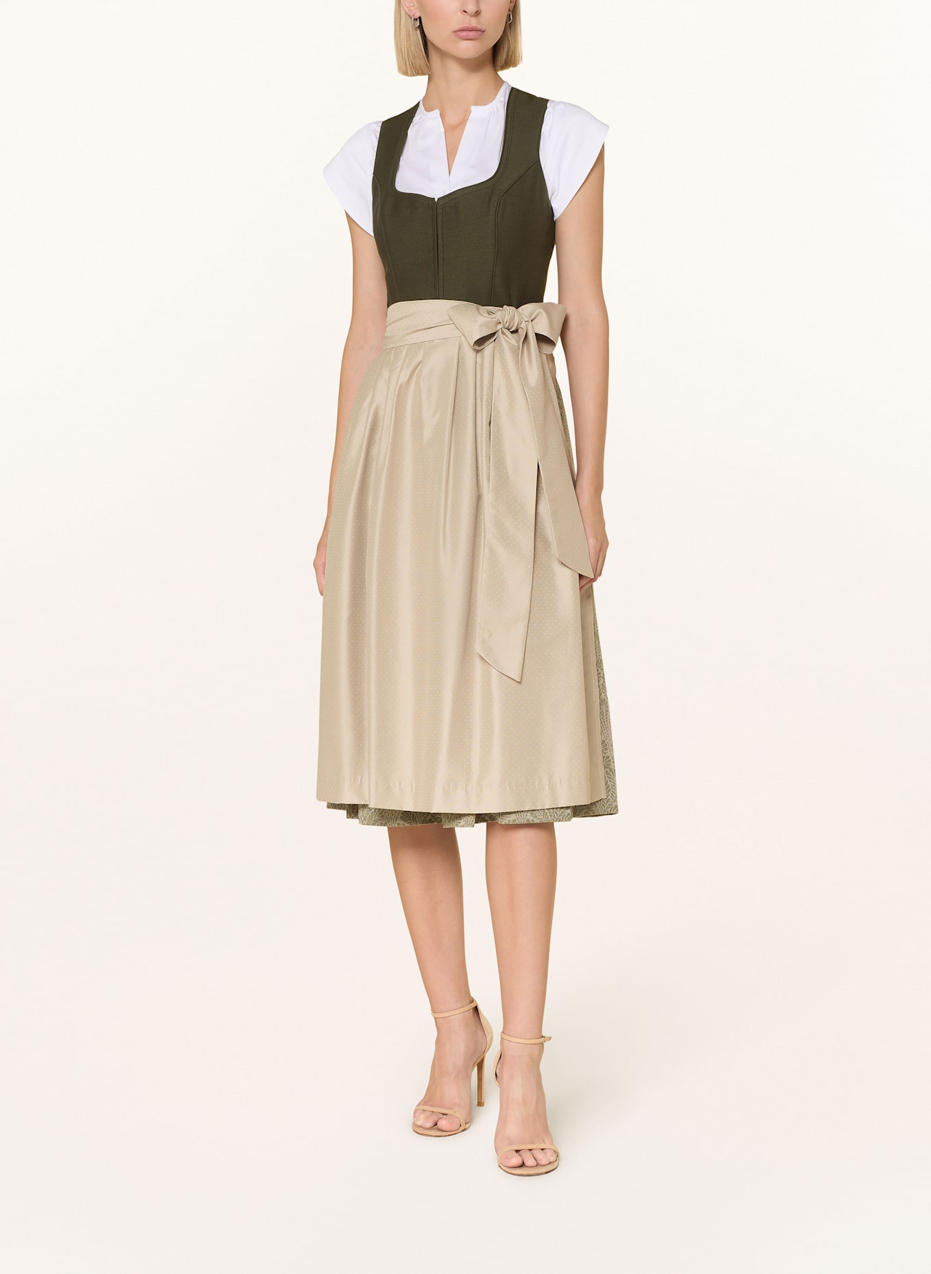 Heimatglück Tracht Dirndl: OLIV